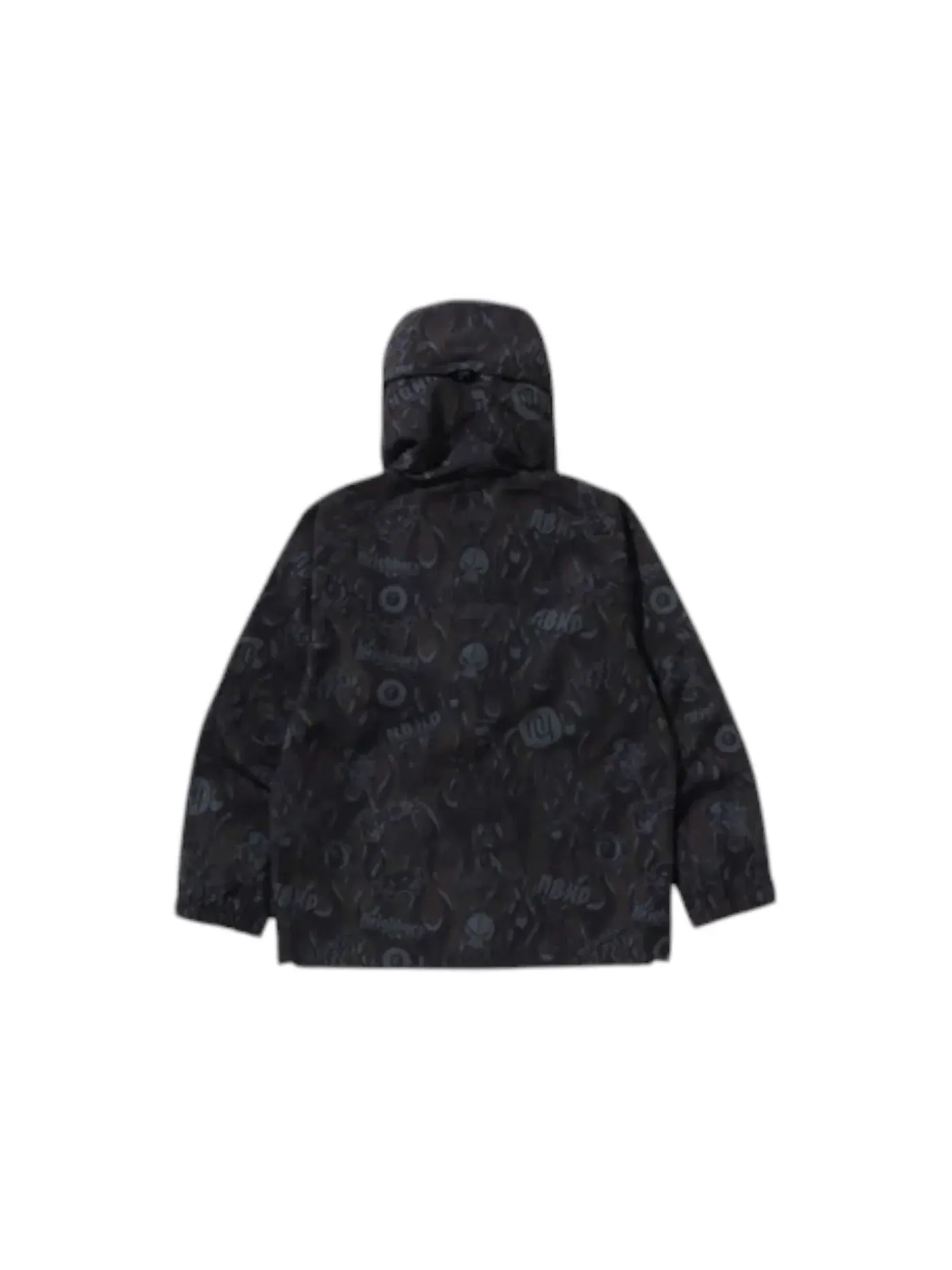 Мужская куртка с принтом BAPE x Neighborhood Snowboard II Jacket BAPE — изображение 2 из 2, черный
