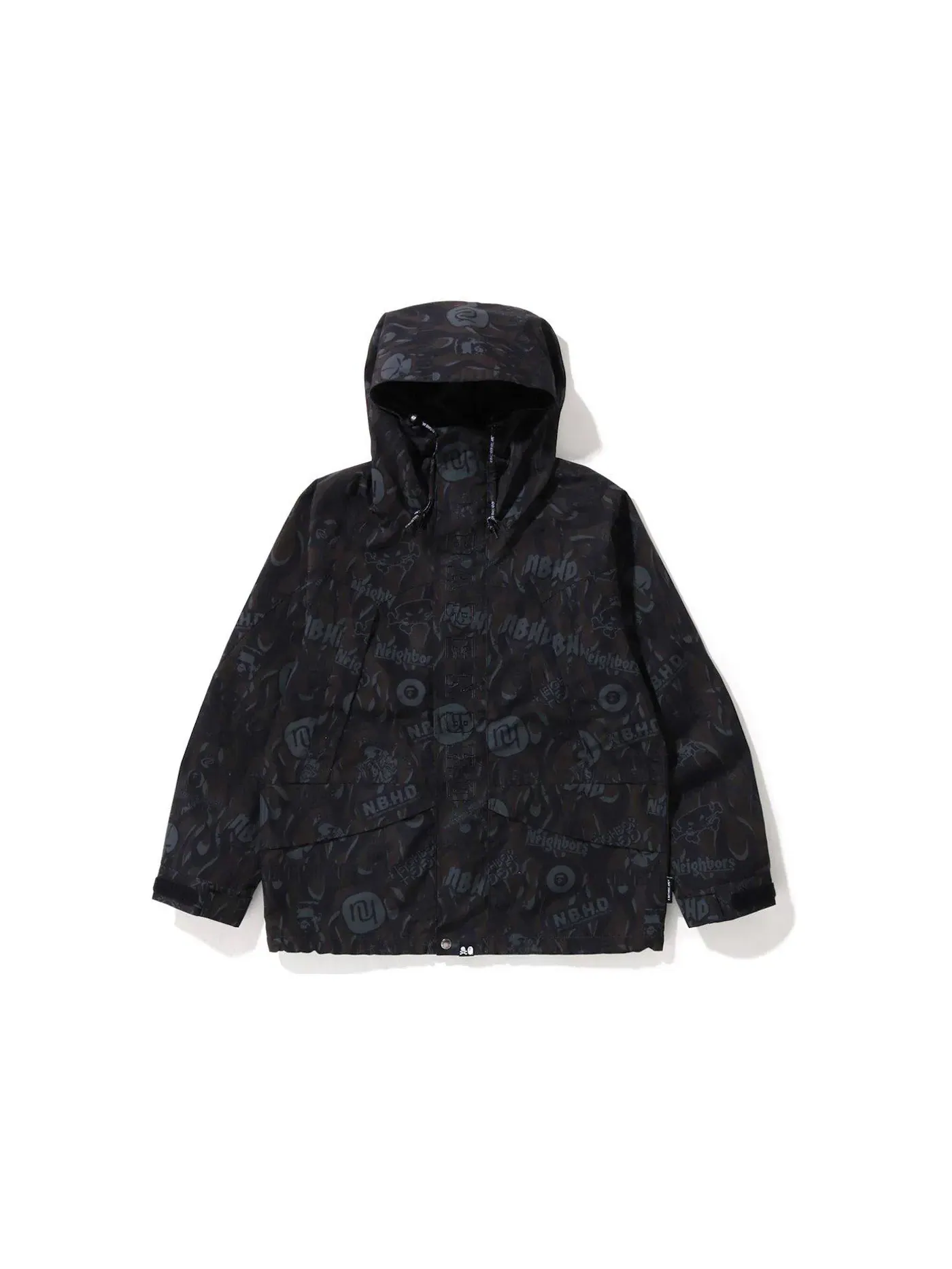 Мужская куртка-сноуборд BAPE x Neighborhood — изображение 1 из 2, черный