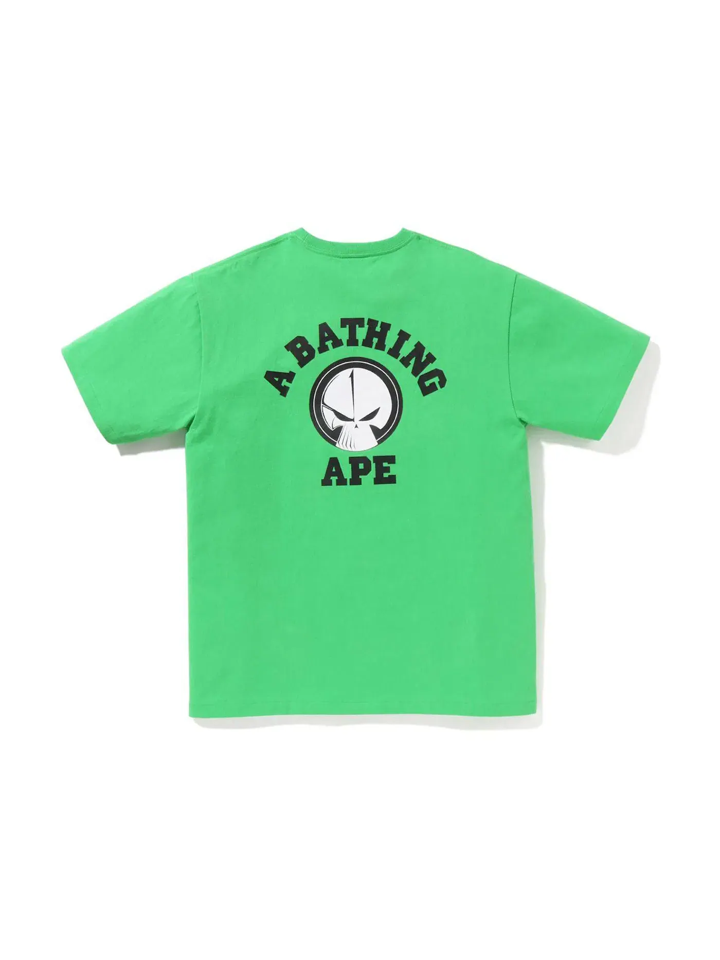 Мужская футболка с принтом BAPE x Neighborhood Tee BAPE — изображение 2 из 2, зеленый