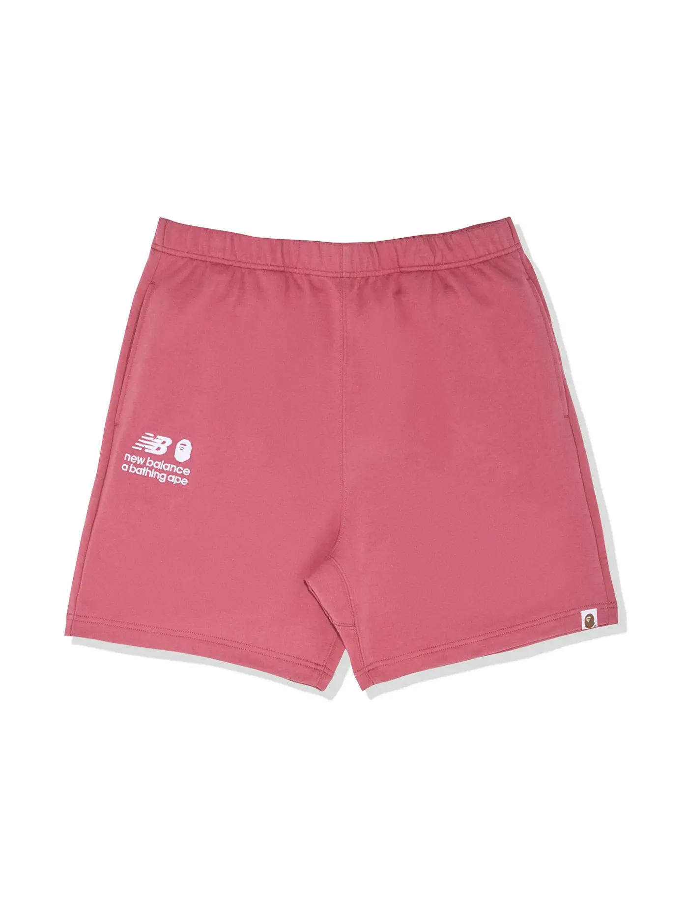 Мужские шорты с расслабленной посадкой BAPE x New Balance Shorts — изображение 1 из 2, красный