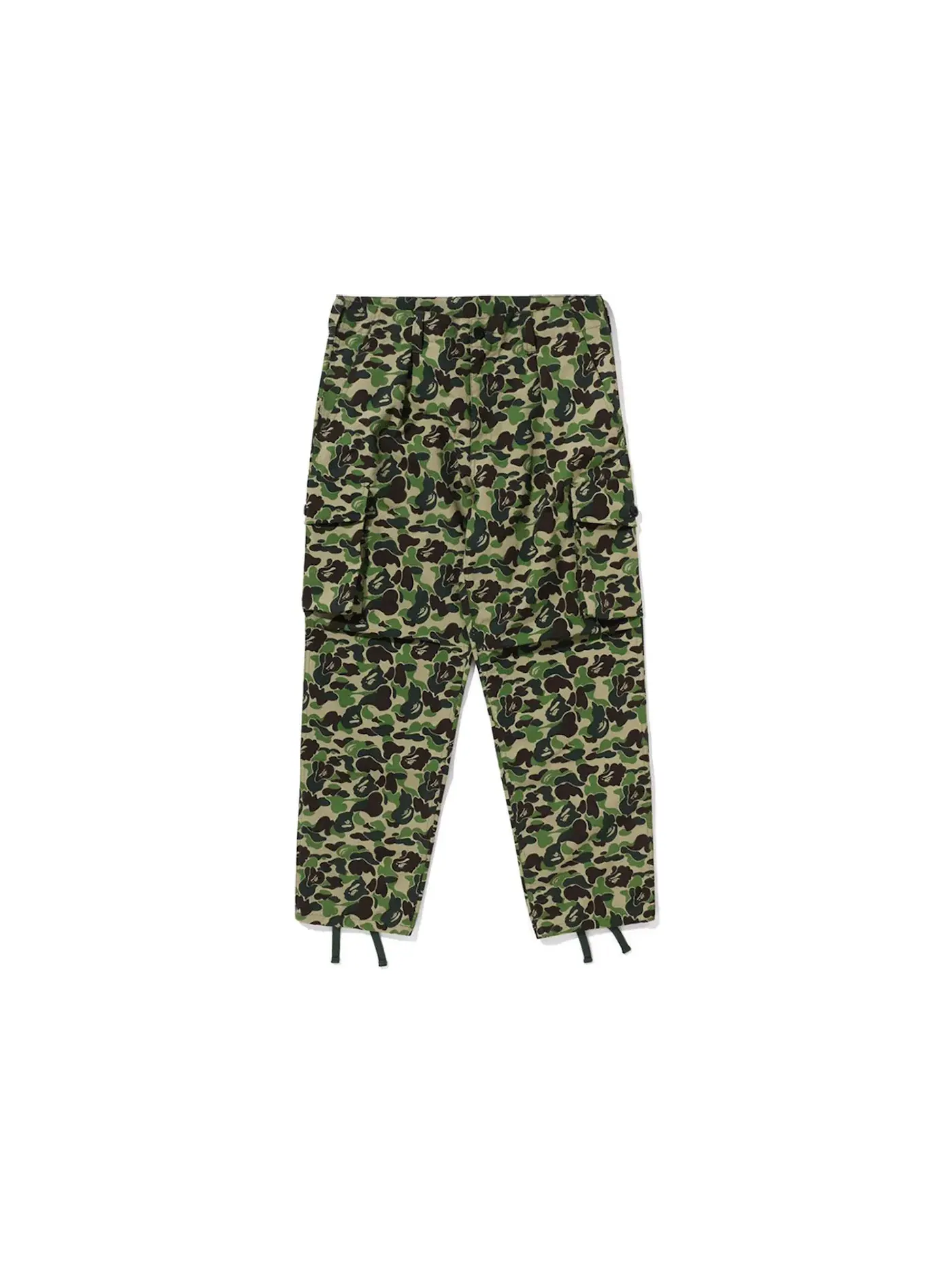 Мужские штаны с камуфляжным принтом BAPE x OVO ABC Camo 6 Pocket — 1
