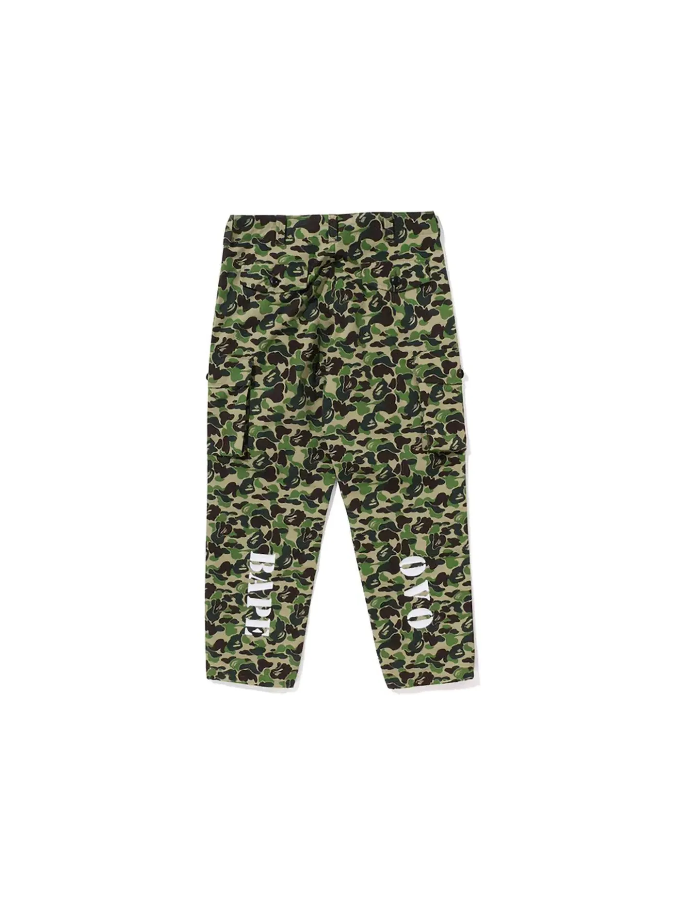 Мужские штаны с камуфляжным принтом BAPE x OVO ABC Camo 6 Pocket — 2