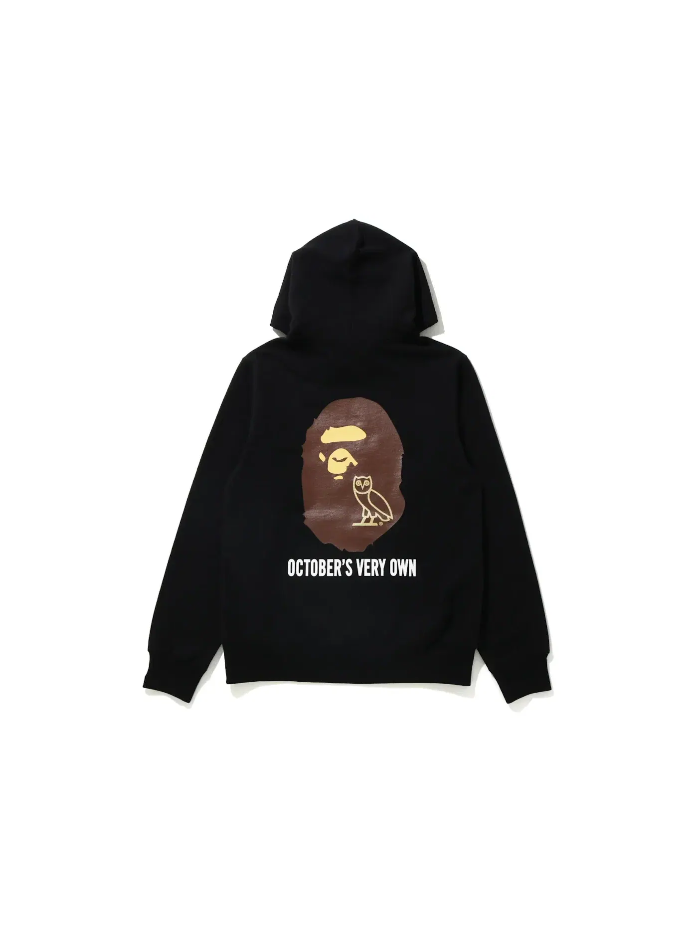 Мужской худи с принтом Pullover Hoodie BAPE — изображение 1 из 2, черный