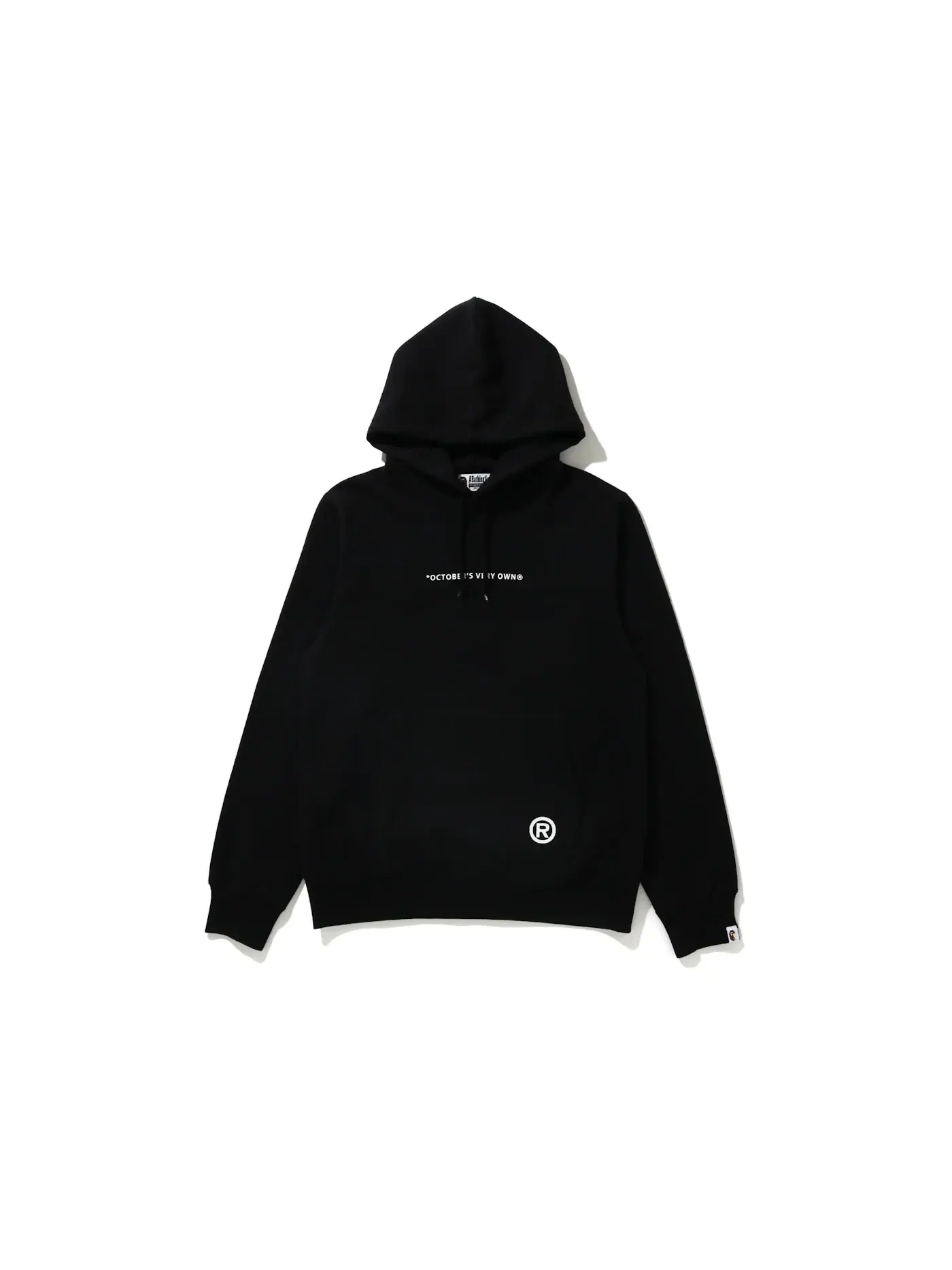 Мужской худи с принтом Pullover Hoodie BAPE — изображение 2 из 2, черный