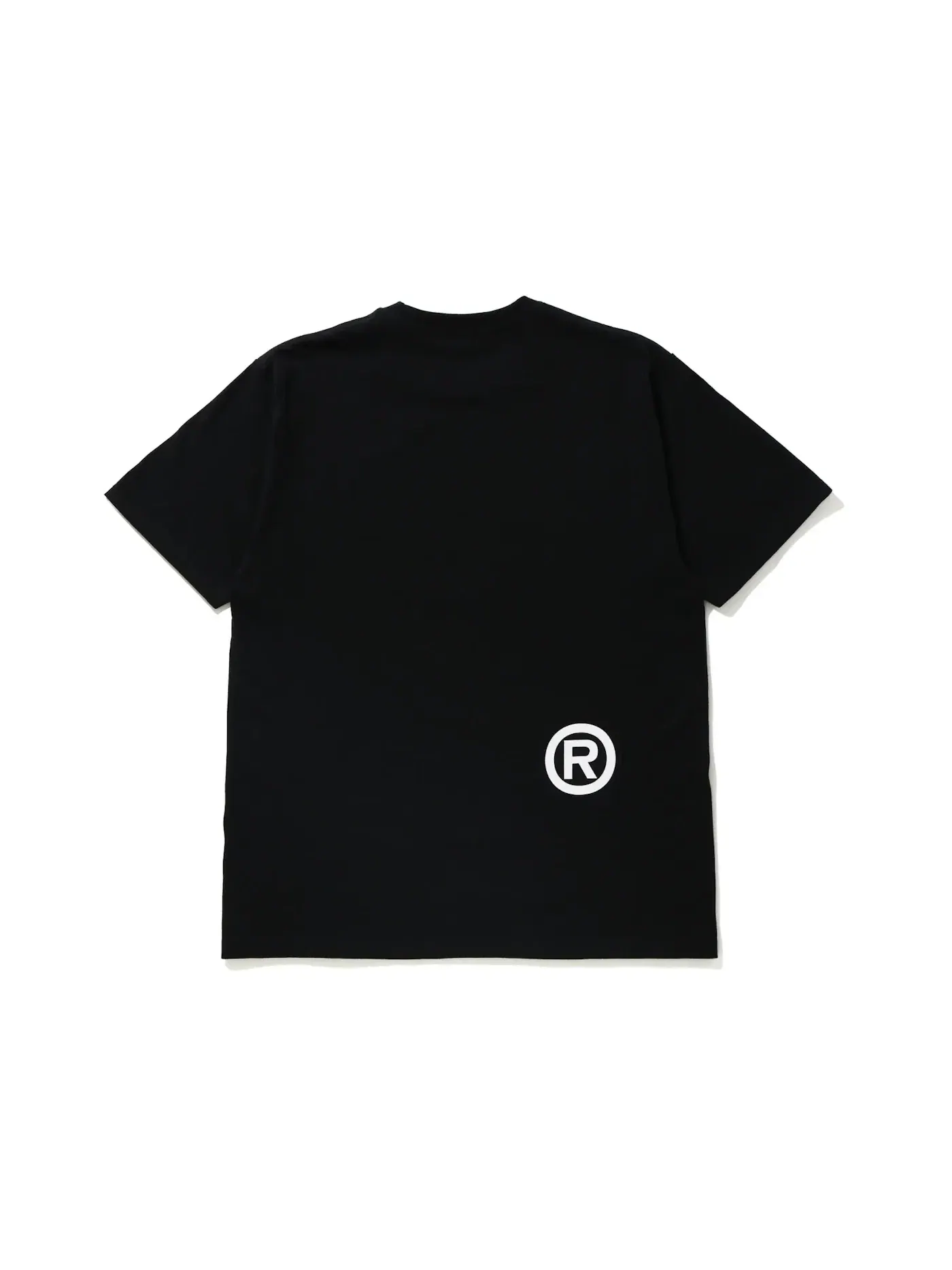 Мужская футболка с принтом Tee BAPE — изображение 2 из 2, черный