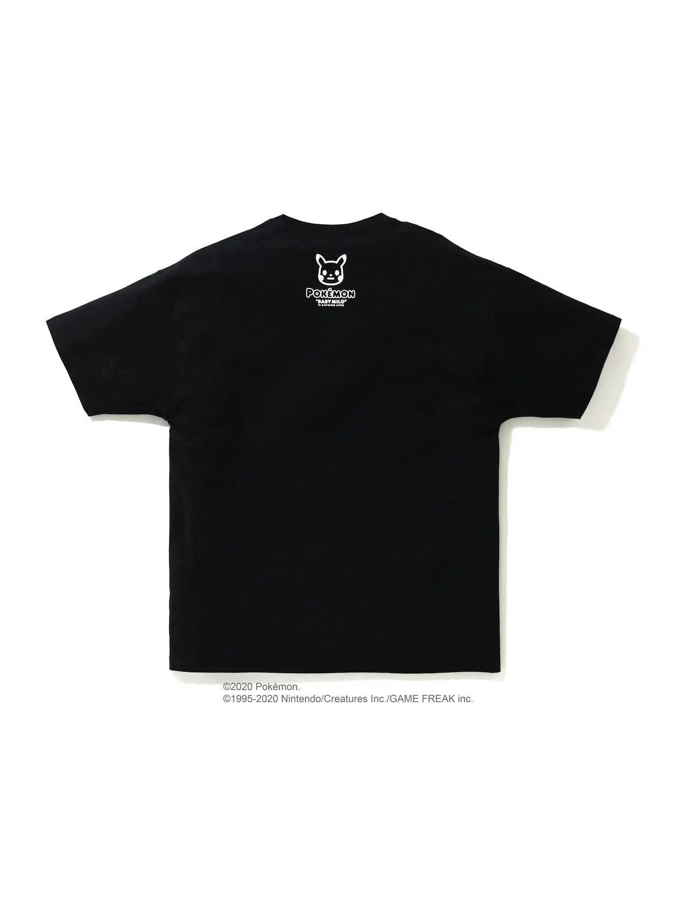 Мужская футболка с принтом BAPE x Pokemon Ape Head Tee #1 BAPE — изображение 2 из 2, черный