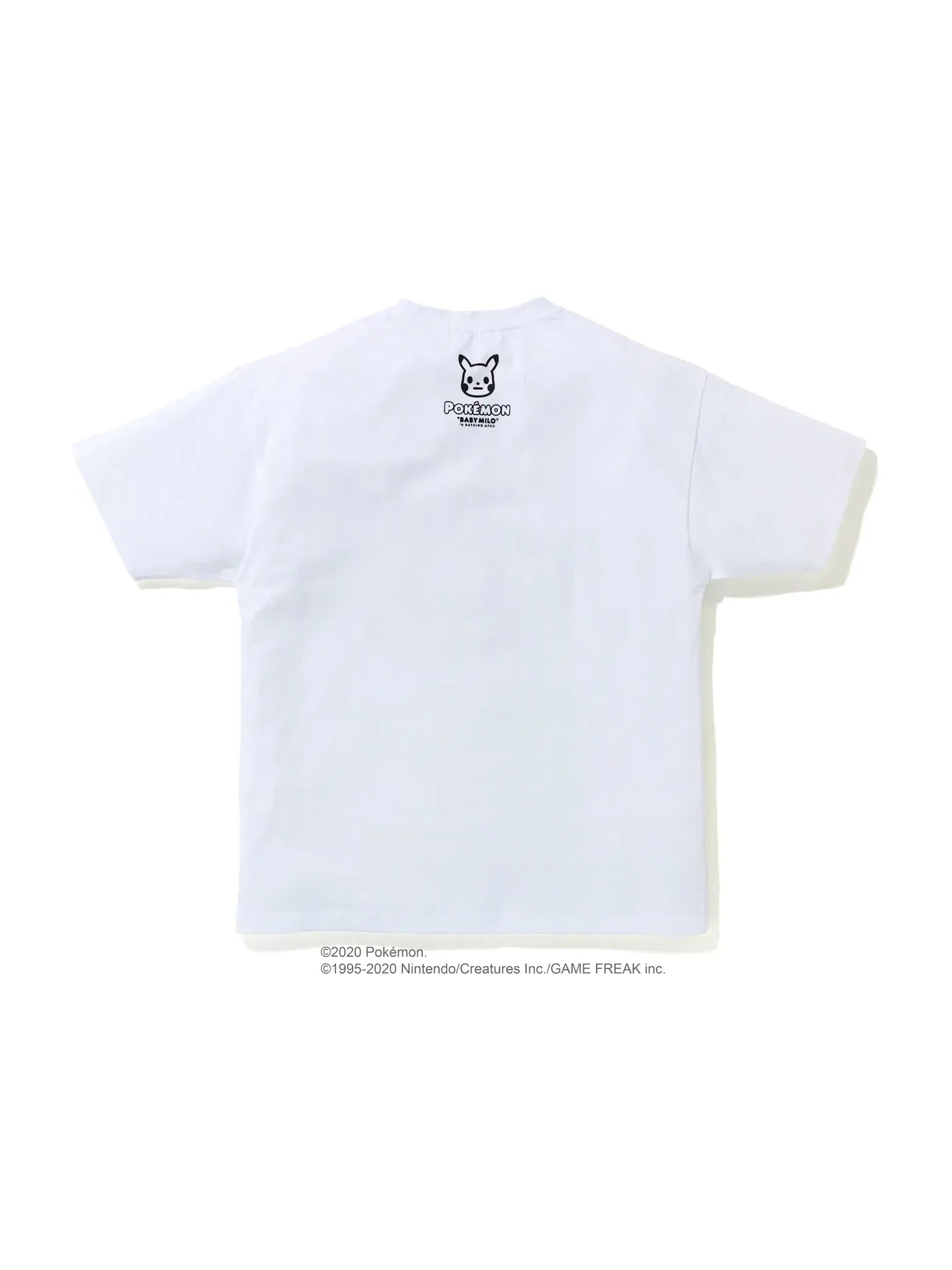 Мужская футболка с принтом BAPE x Pokemon Monotone Tee #4 BAPE — изображение 2 из 2, белый