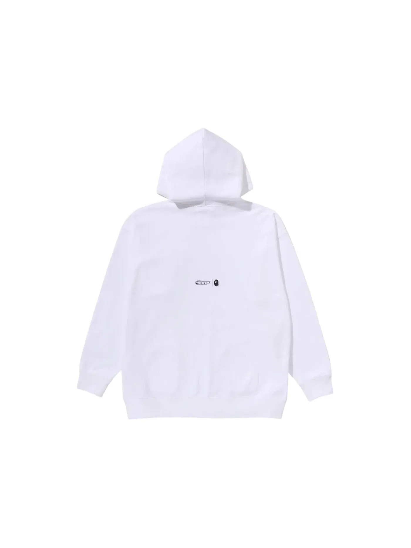 Мужской худи с принтом BAPE x Power Puff Girls Ape Head Hoodie BAPE — изображение 2 из 2, белый