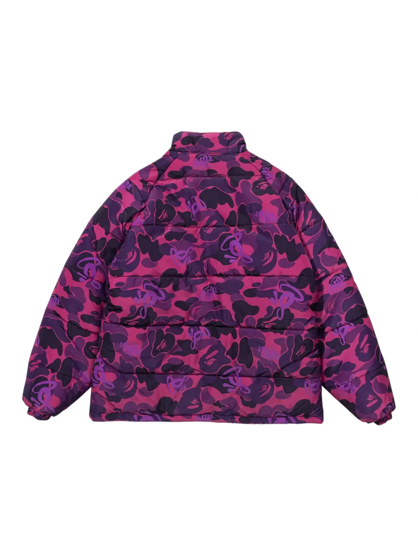 Мужская пуховая куртка BAPE x Spotify x Central Cee — изображение 3 из 3, фиолетовый
