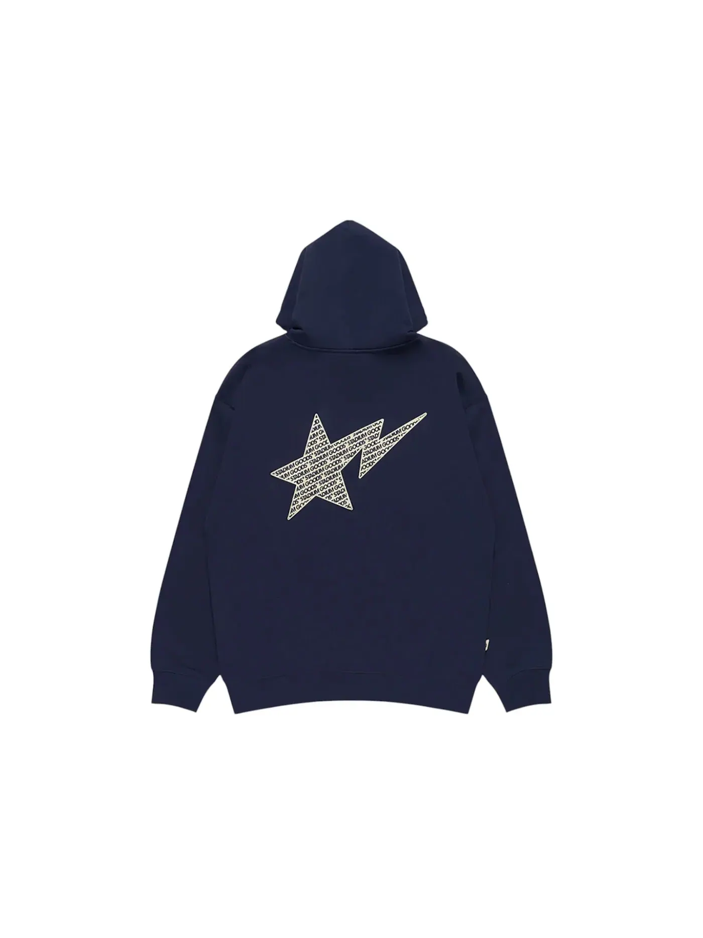 Мужской пуловер-худи из флиса BAPE — изображение 2 из 2, темно-синий