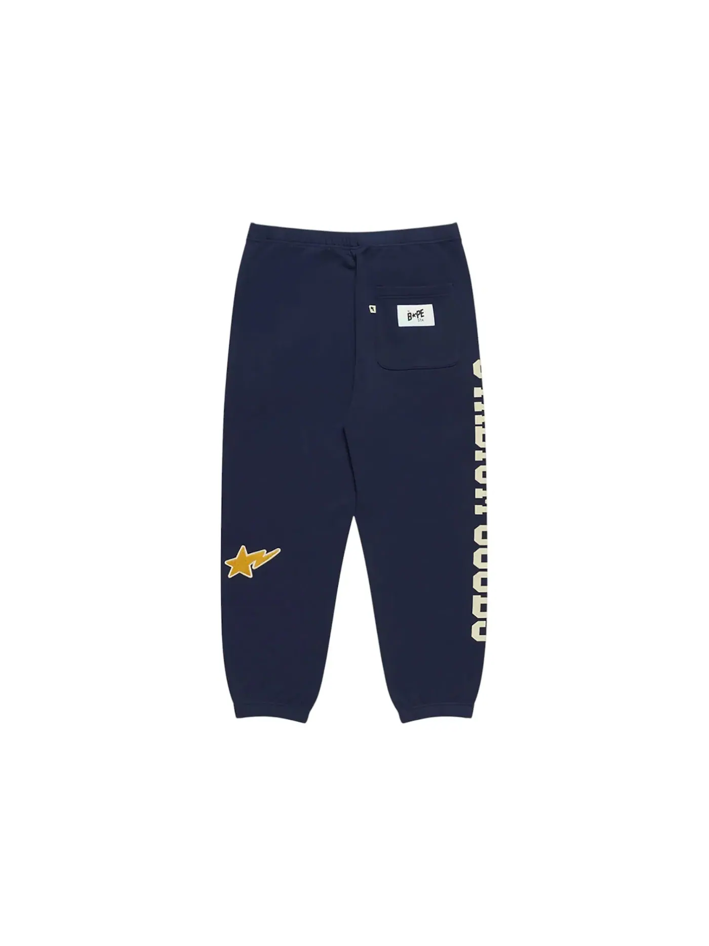 Мужские спортивные штаны BAPE Sweatpants — изображение 2 из 2, темно-синий