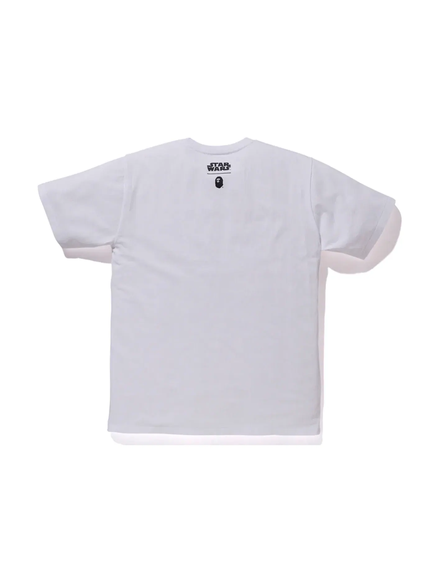 Мужская футболка с принтом BAPE x Star Wars BB-8 & D-O Tee — изображение 2 из 2, белый