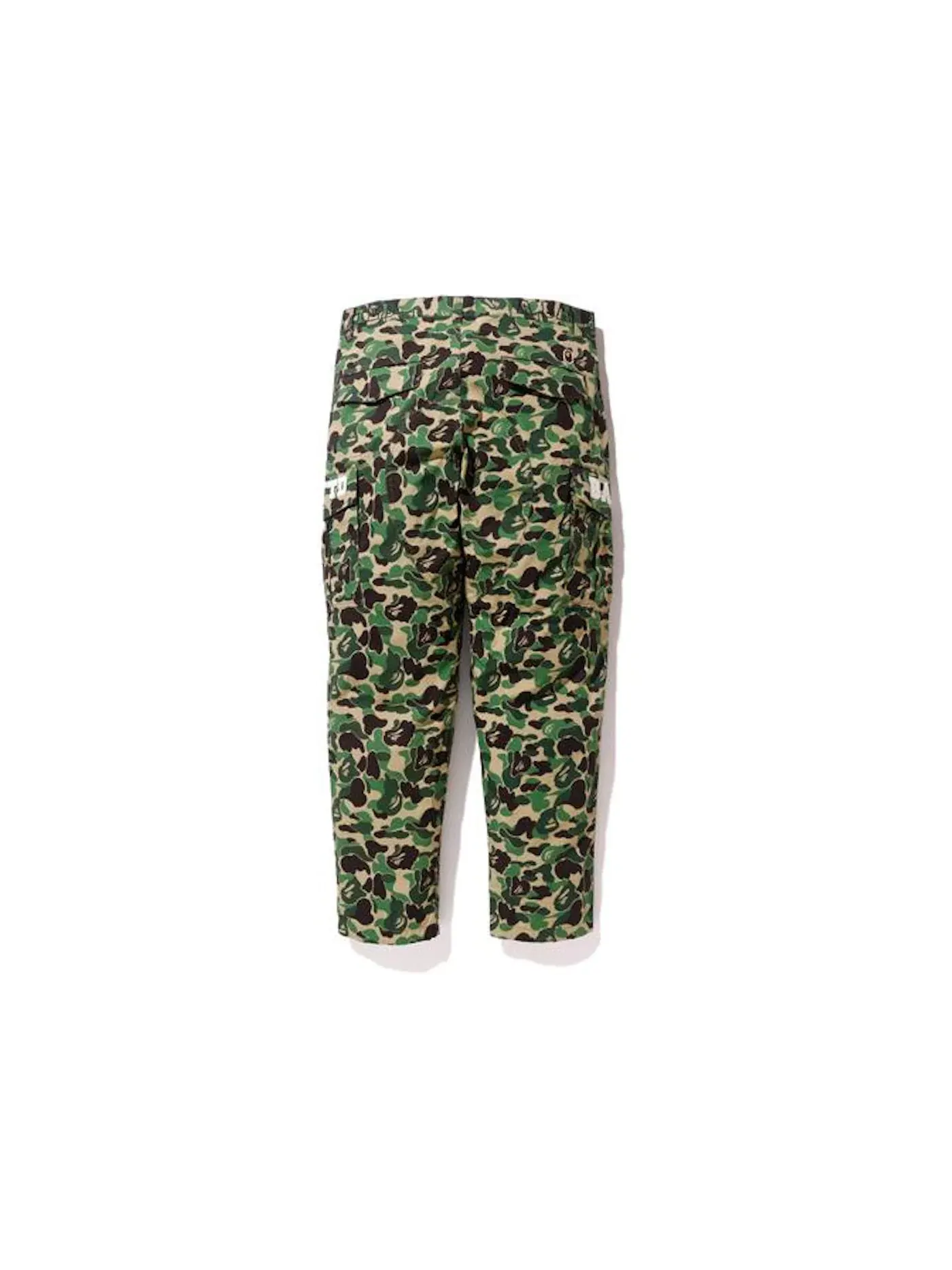 Мужские штаны с шестью карманами BAPE X Undefeated Abc 6pocket Pants BAPE — изображение 2 из 4, зеленый