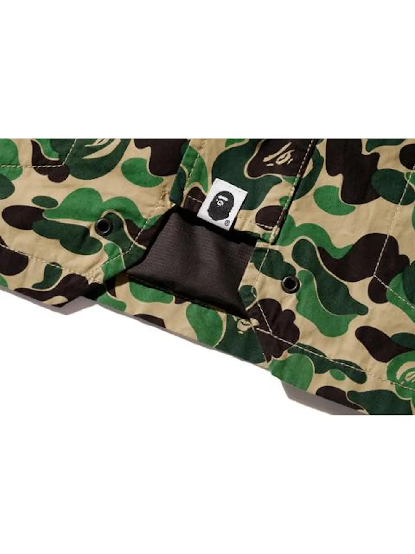 Мужская куртка M-65 BAPE — изображение 2 из 2, зеленый