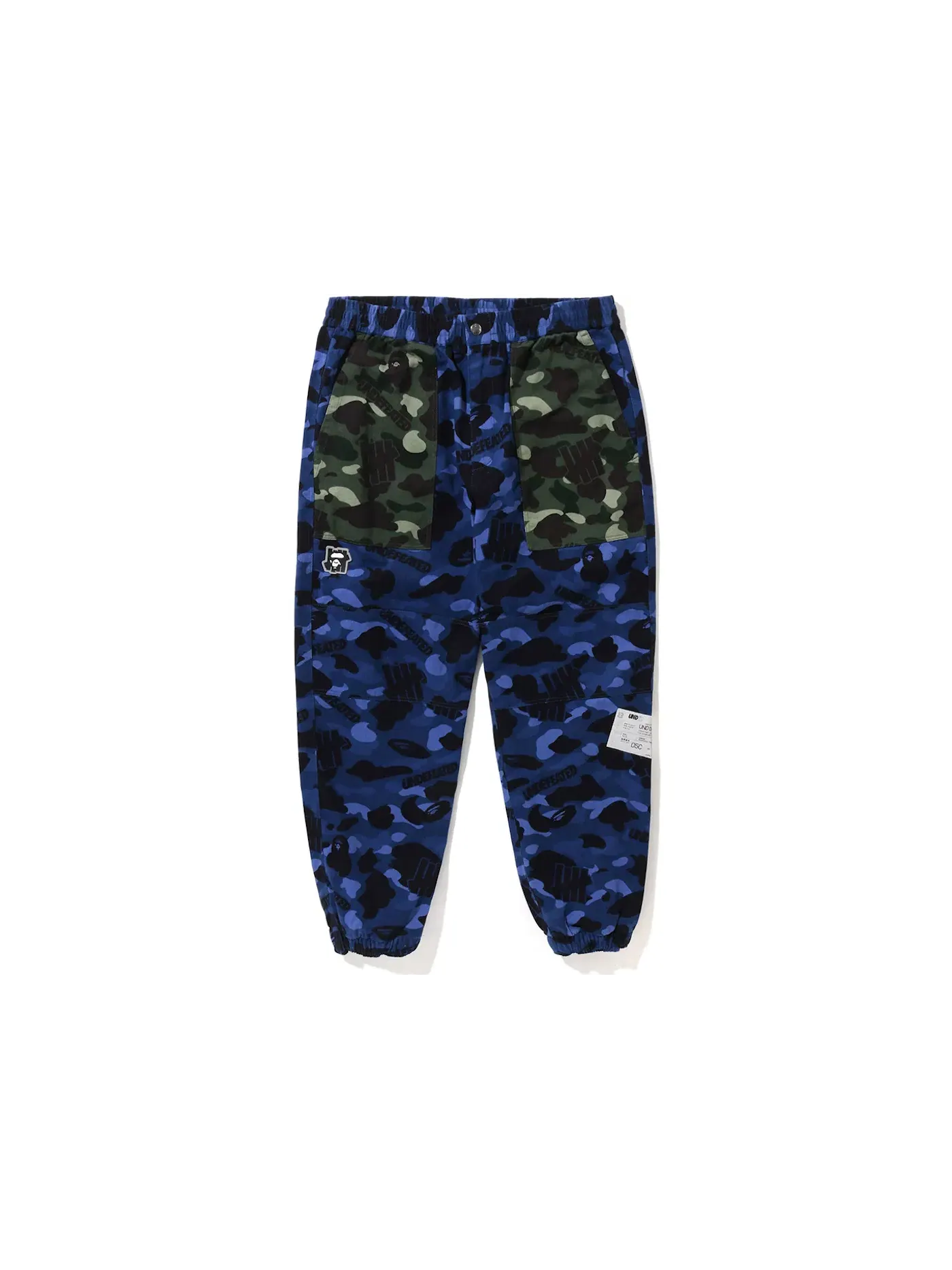 Мужские брюки с камуфляжным принтом BAPE — 1