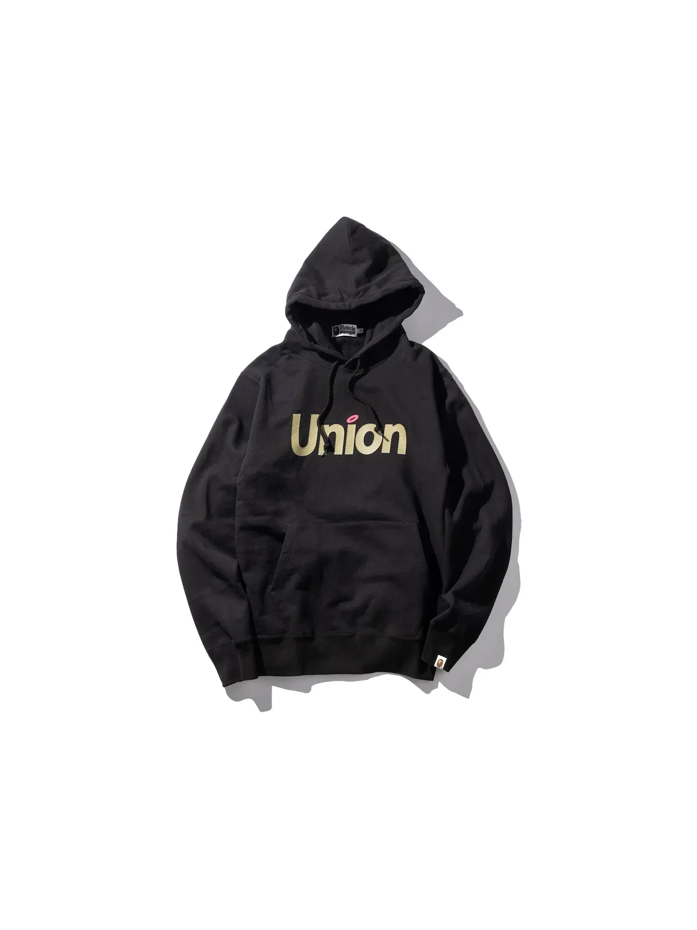 Мужской пуловер-худи с принтом BAPE x Union 30th Anniversary BAPE — изображение 1 из 2, черный