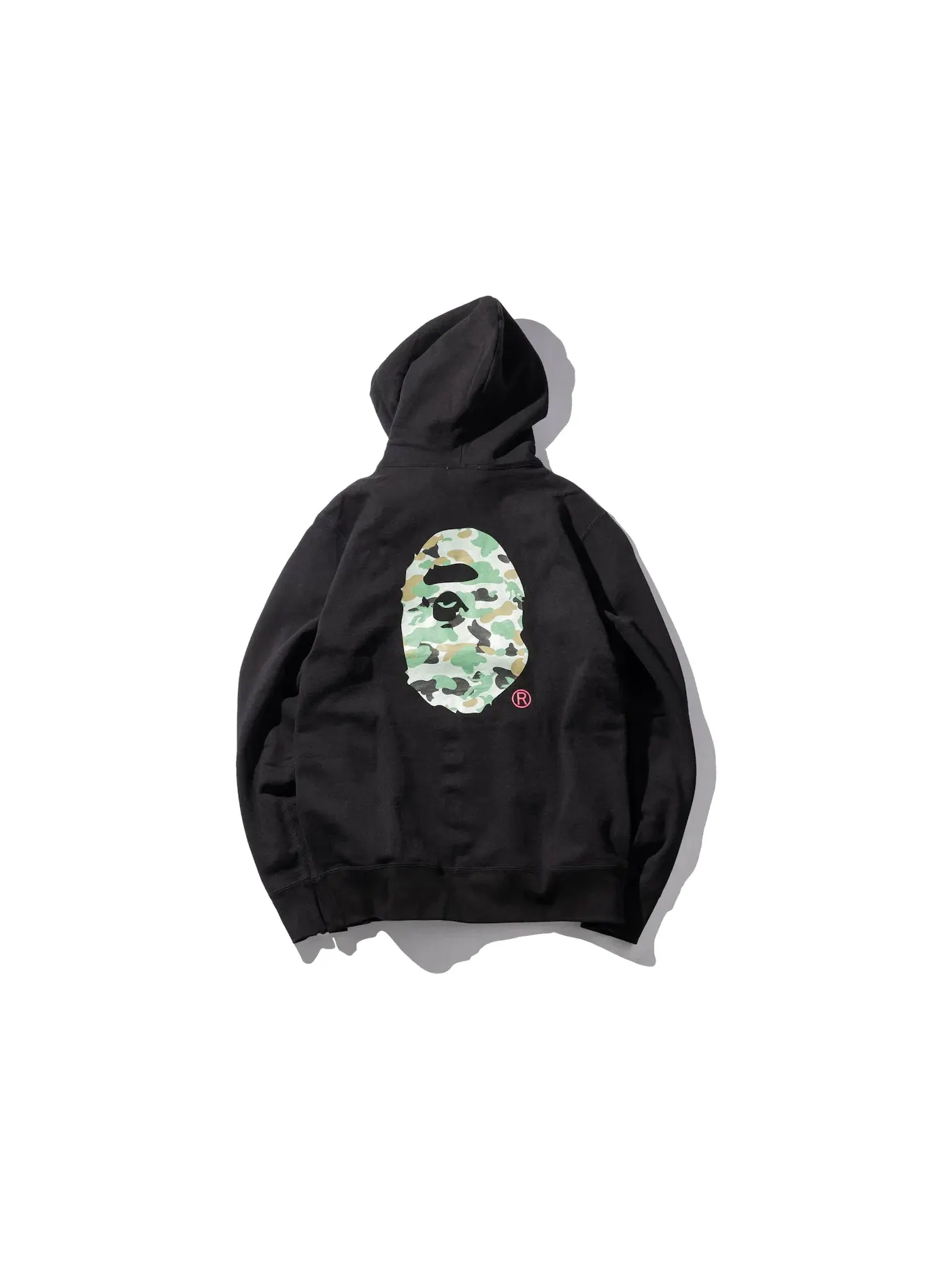Мужской пуловер-худи с принтом BAPE x Union 30th Anniversary BAPE — изображение 2 из 2, черный