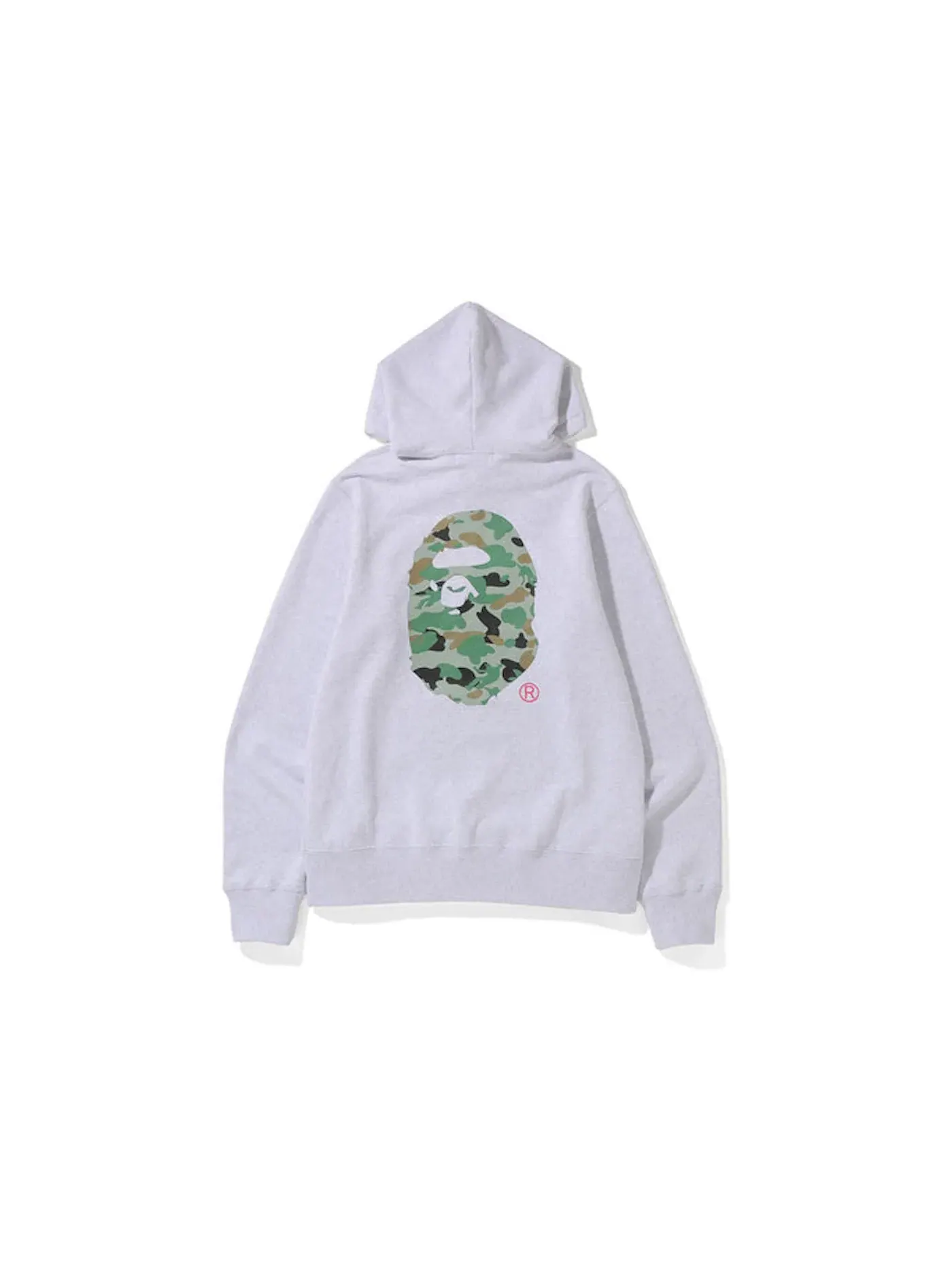 Мужской пуловер с капюшоном BAPE x Union 30th Anniversary Pullover Hoodie — изображение 2 из 2, серый