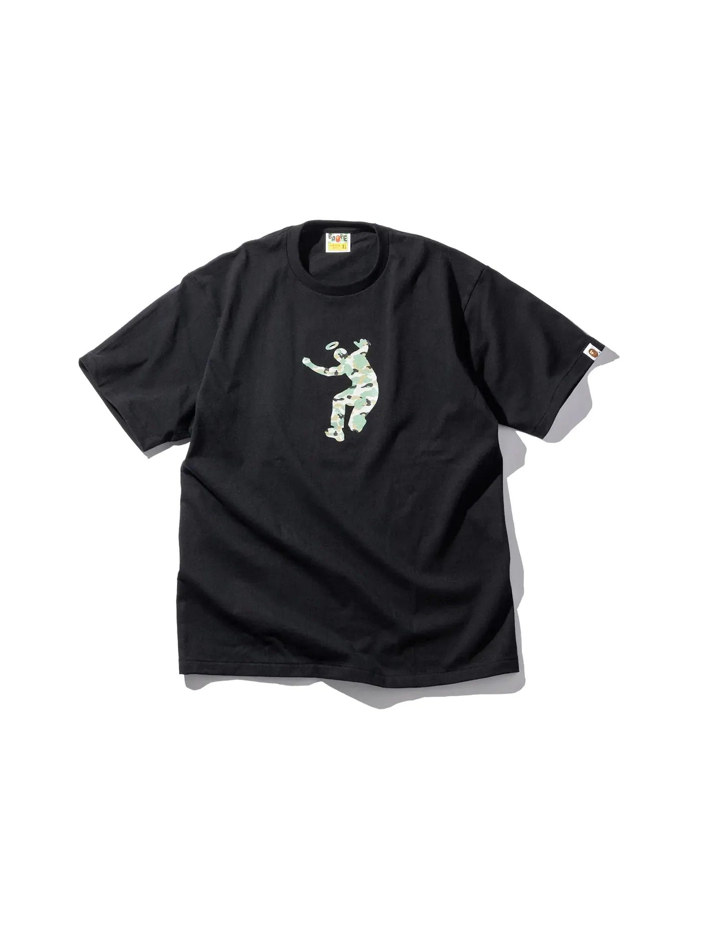 Мужская футболка с принтом BAPE x Union 30th Anniversary Tee BAPE — изображение 1 из 2, черный