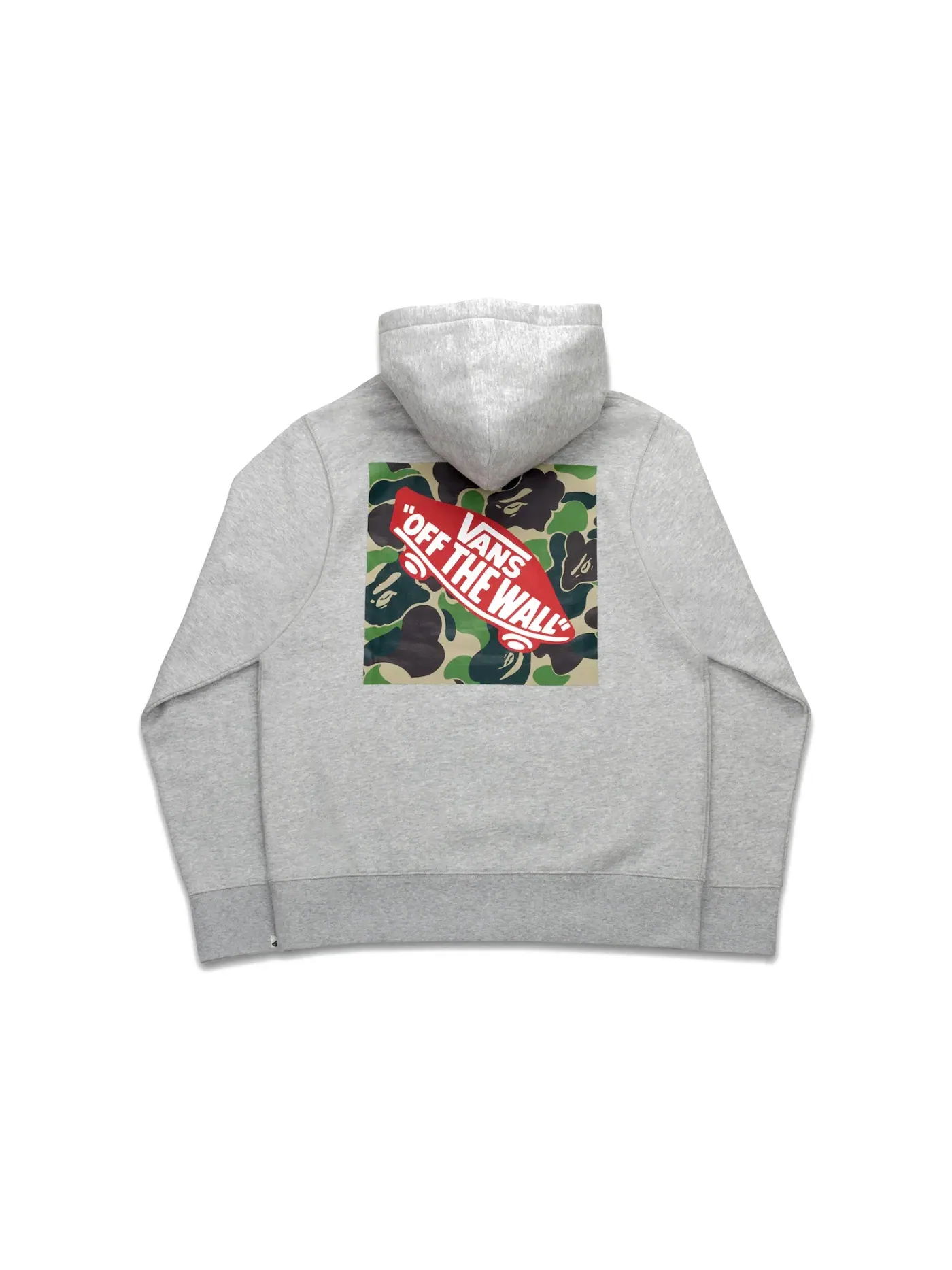 Мужской пуловер из флиса BAPE x Vans — изображение 2 из 2, пепельный вереск