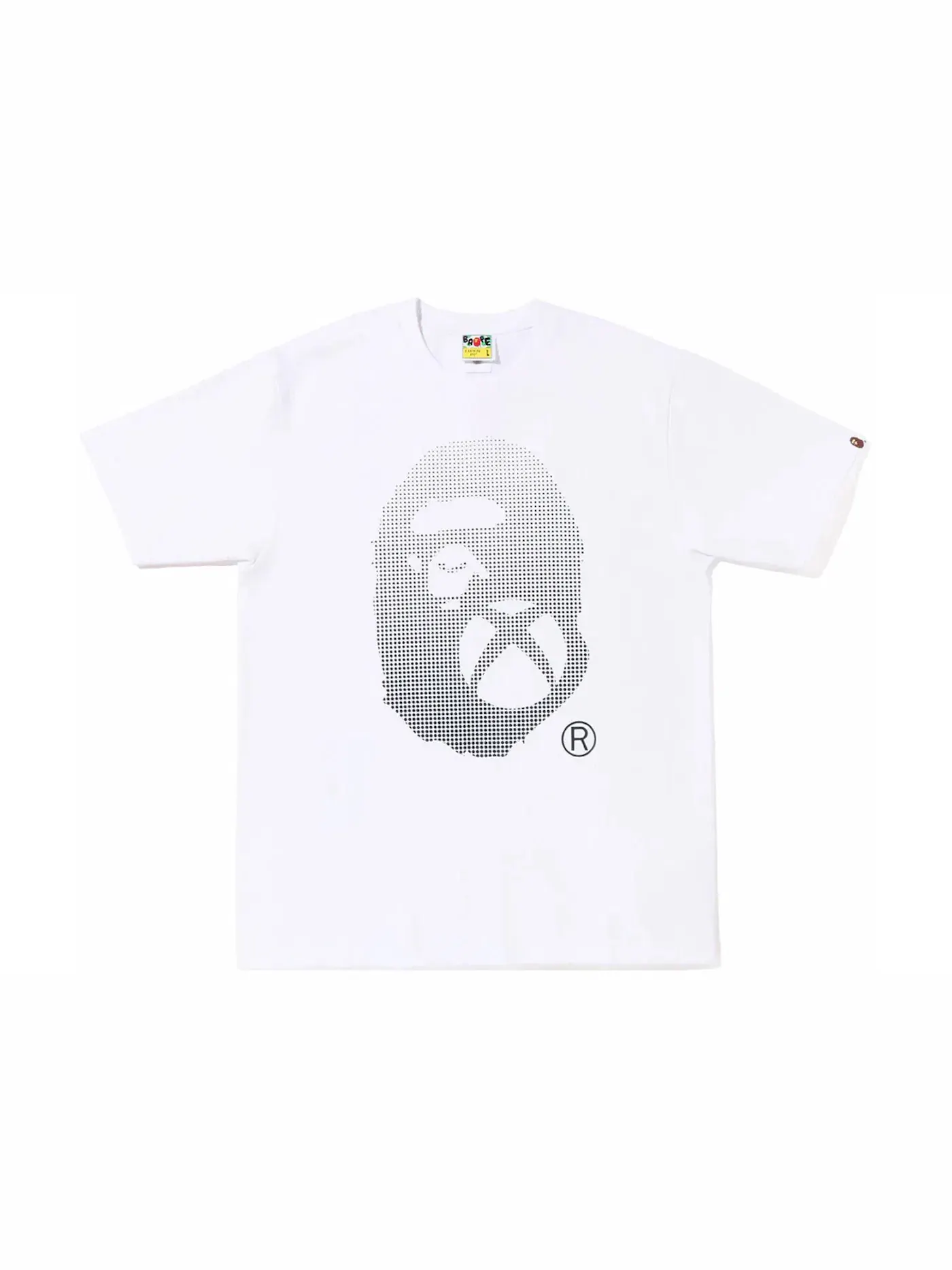 Мужская футболка с принтом BAPE x Xbox Ape Head I Tee BAPE — изображение 1 из 2, белый