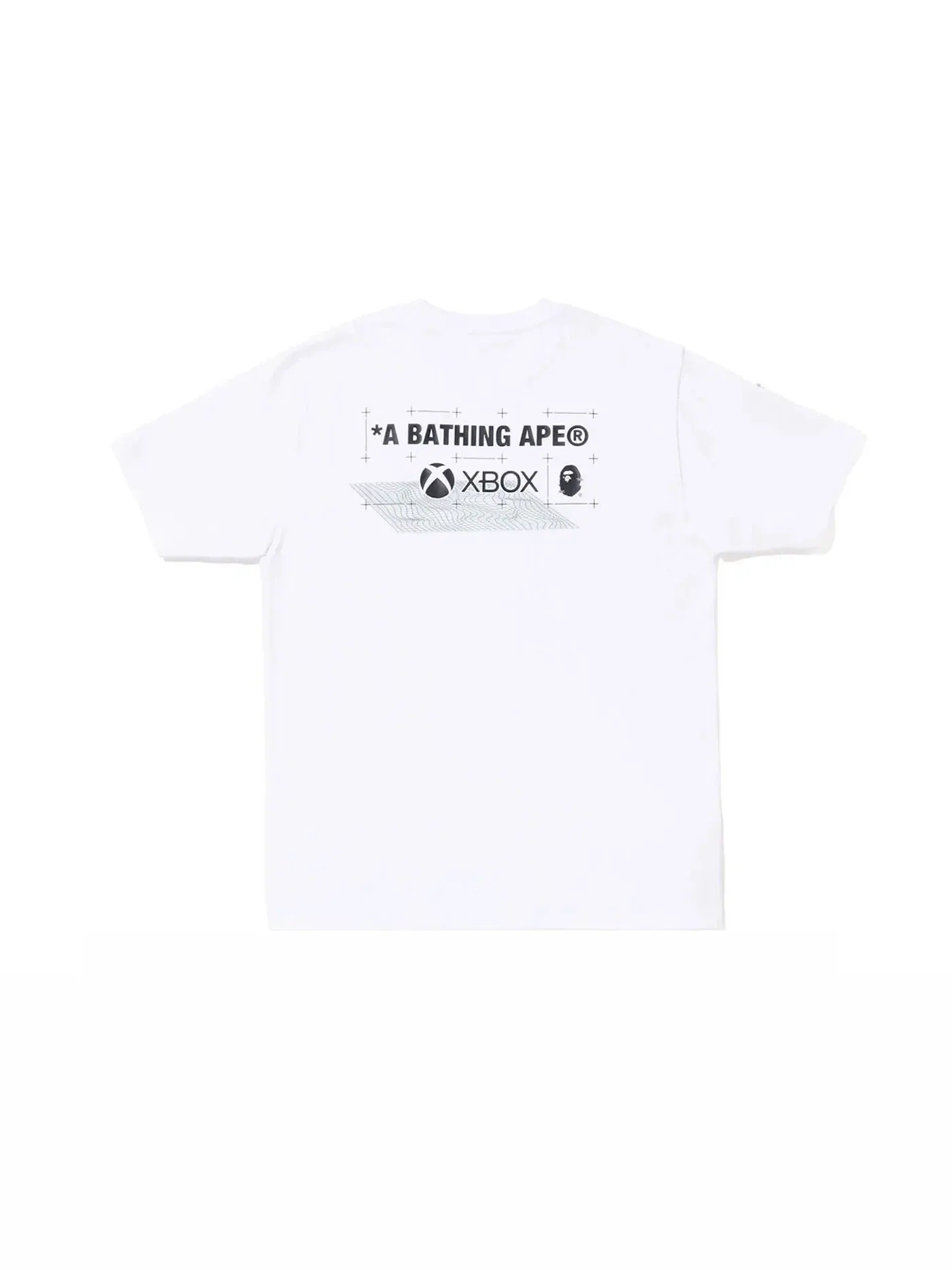 Мужская футболка с принтом BAPE x Xbox Tee BAPE — изображение 2 из 2, белый