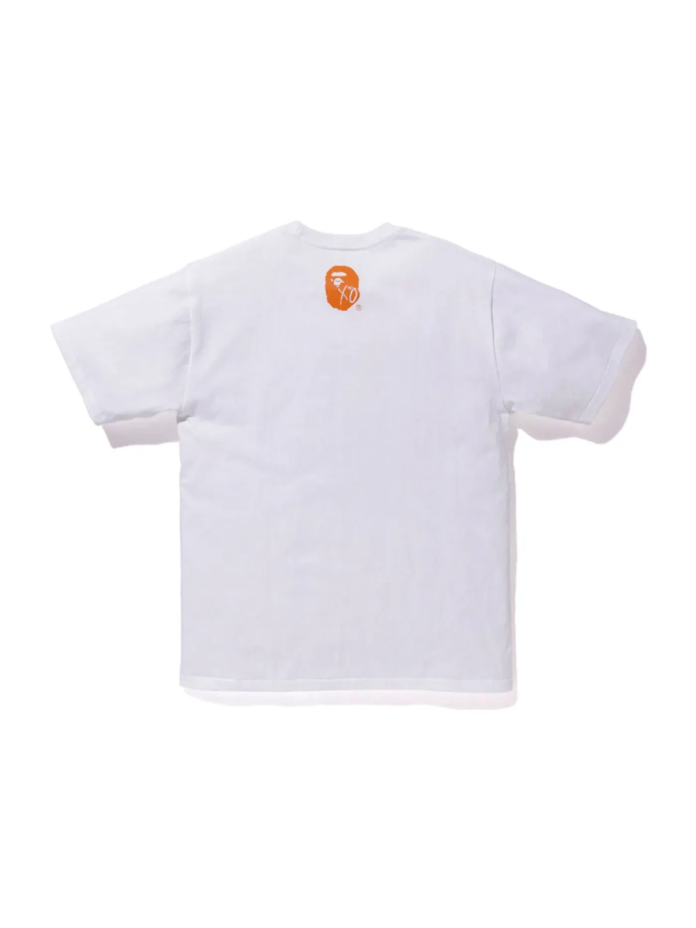 Мужская футболка с принтом BAPE x XO Busy Works Tee BAPE — изображение 2 из 2, белый