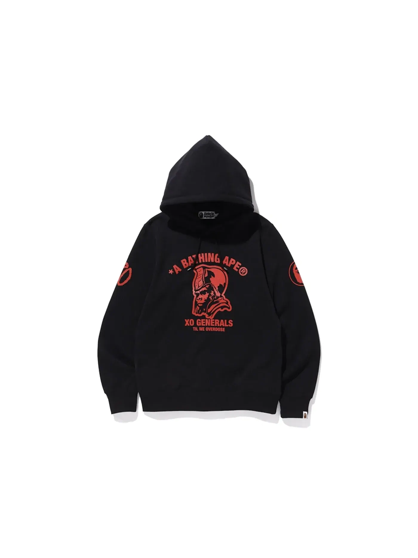 Мужской пуловер-худи XO General Hoodie BAPE — изображение 1 из 2, черный