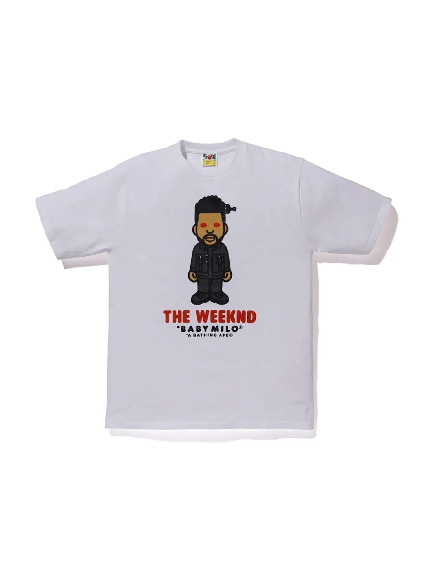 Мужская футболка BAPE x XO The Weeknd Tee — изображение 1 из 2, белый
