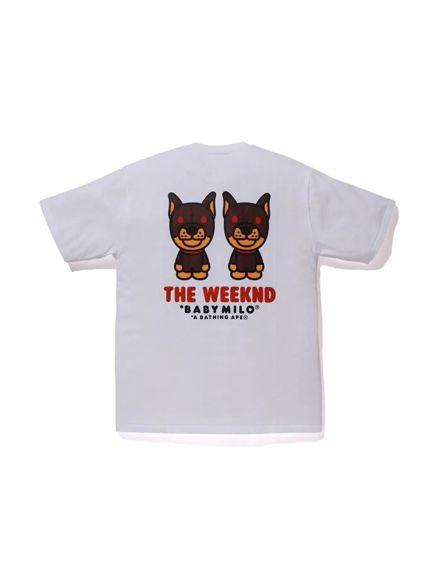 Мужская футболка BAPE x XO The Weeknd Tee — изображение 2 из 2, белый