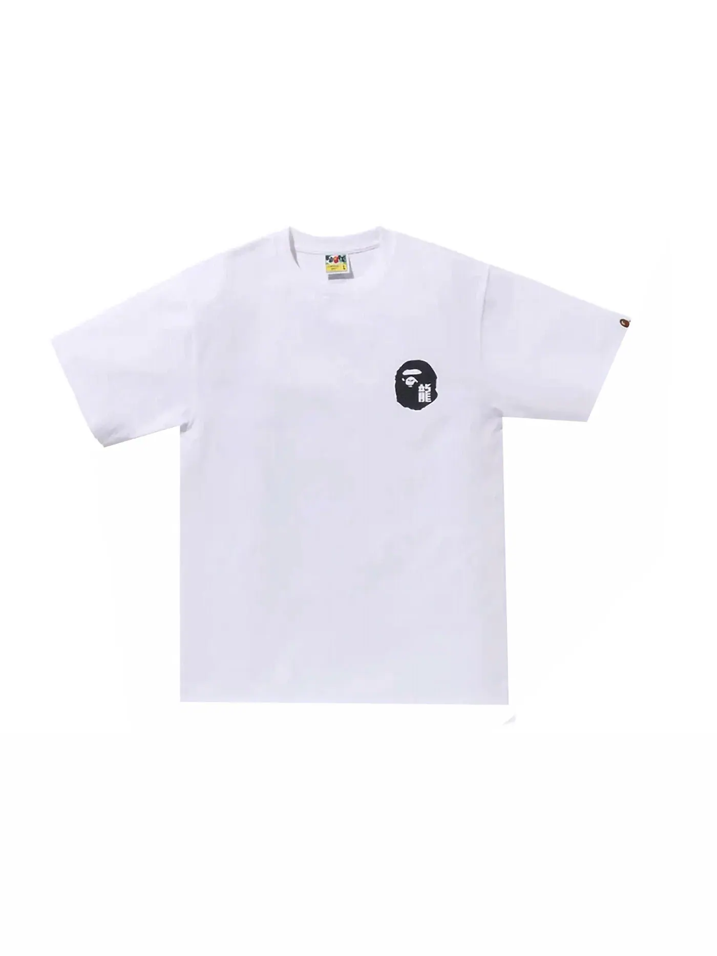 Мужская футболка хлопковая BAPE Tee — изображение 1 из 1, белый