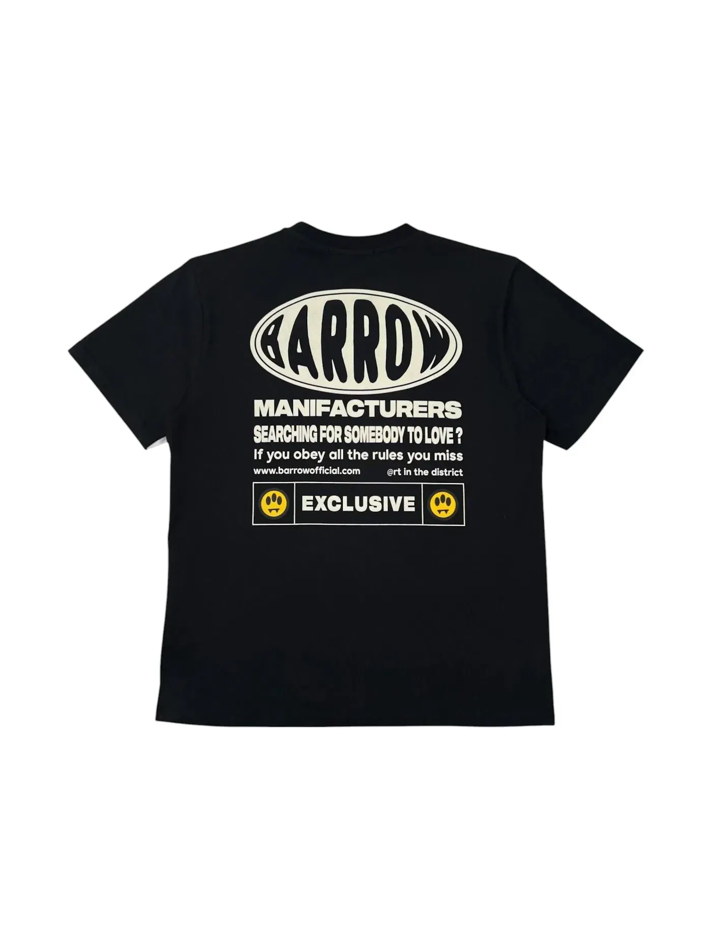 Футболка с коротким рукавом Barrow T-shirt — изображение 2 из 2, черный