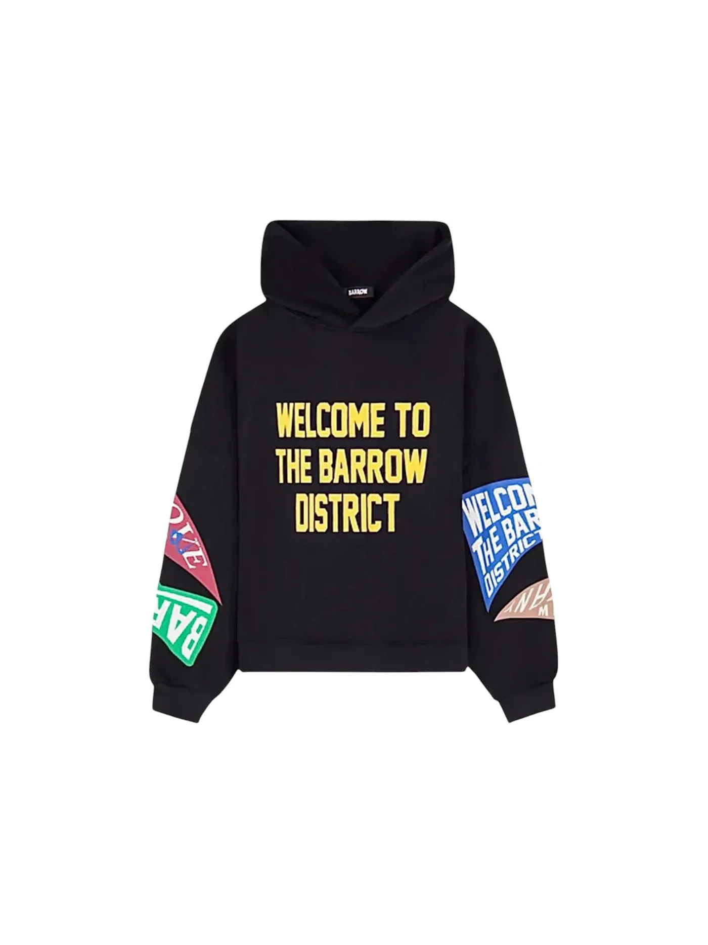 Мужская худи с логотипом Barrow