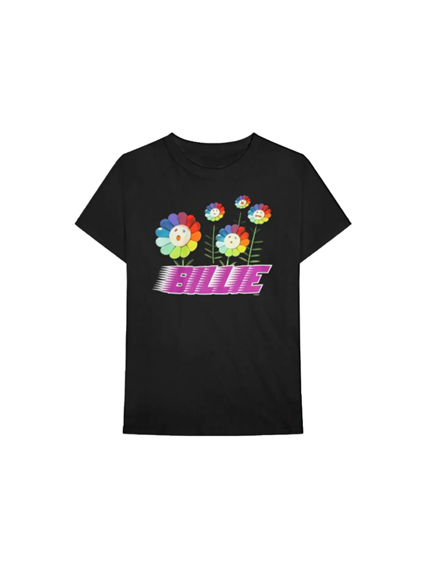 Мужская футболка с принтом Billie Eilish x Takashi Murakami Meadow Tee