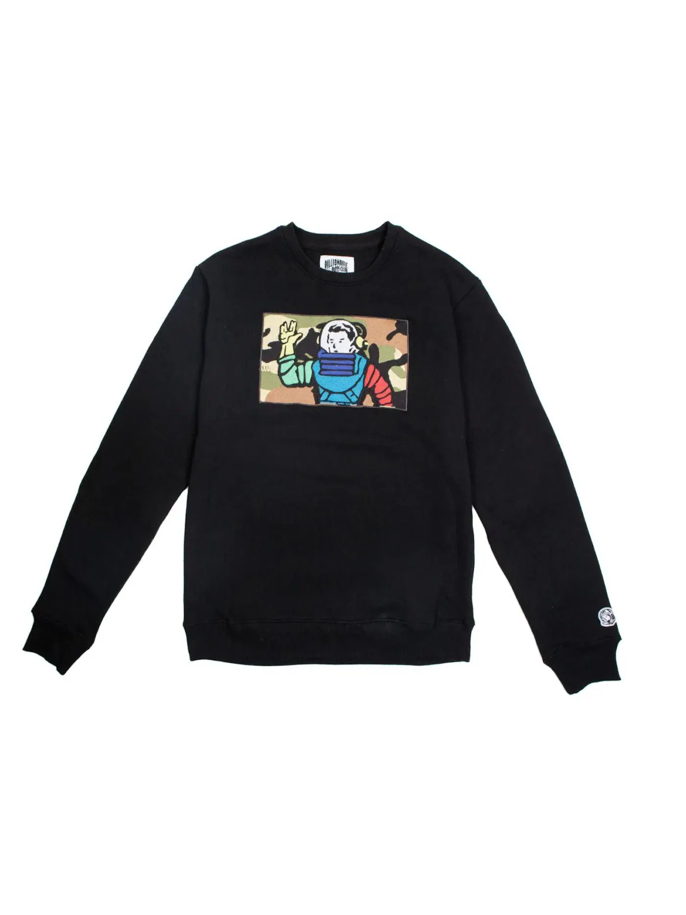 Мужской свитер с принтом Astro Camo Billionaire Boys Club — изображение 1 из 1, черный