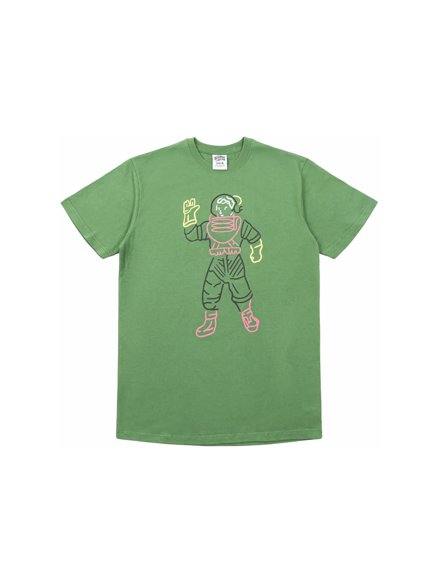 Мужская футболка с принтом Billionaire Boys Club Tee — изображение 1 из 1, зеленый