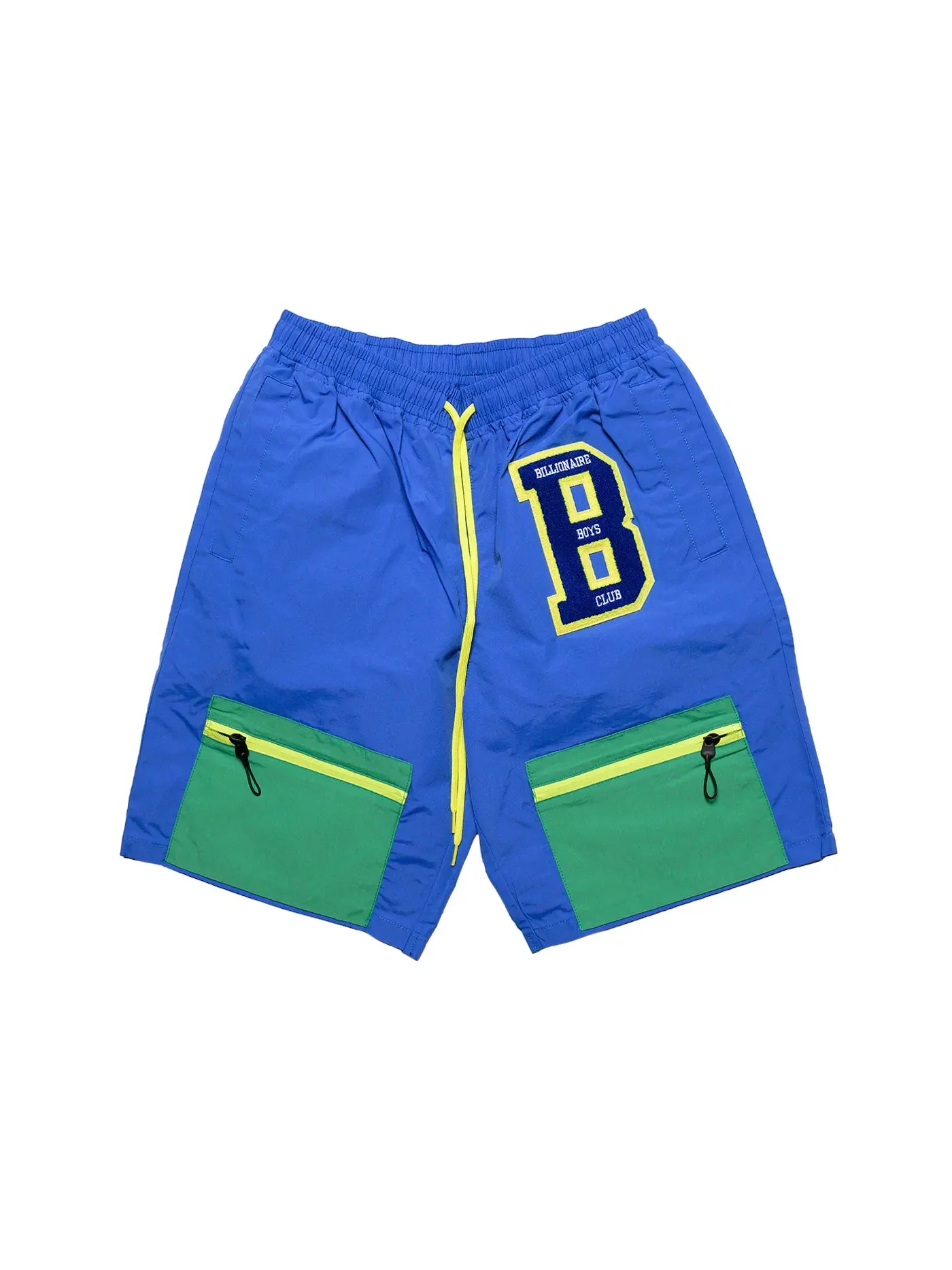 Мужские шорты с принтом Billionaire Boys Club BB Hike Shorts — изображение 1 из 1, синий/зеленый