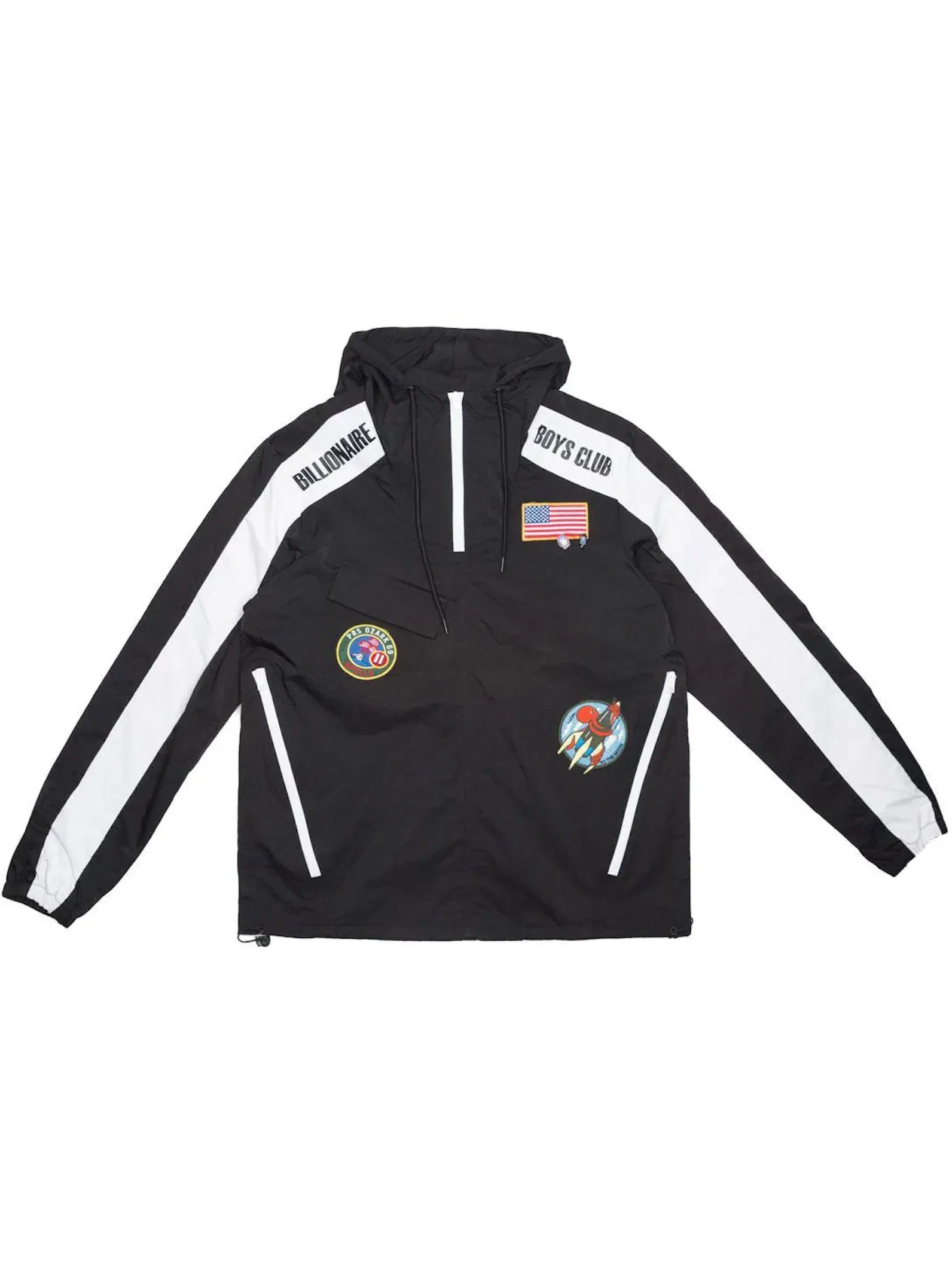 Мужская куртка с принтом Billionaire Boys Club — изображение 1 из 1, черный