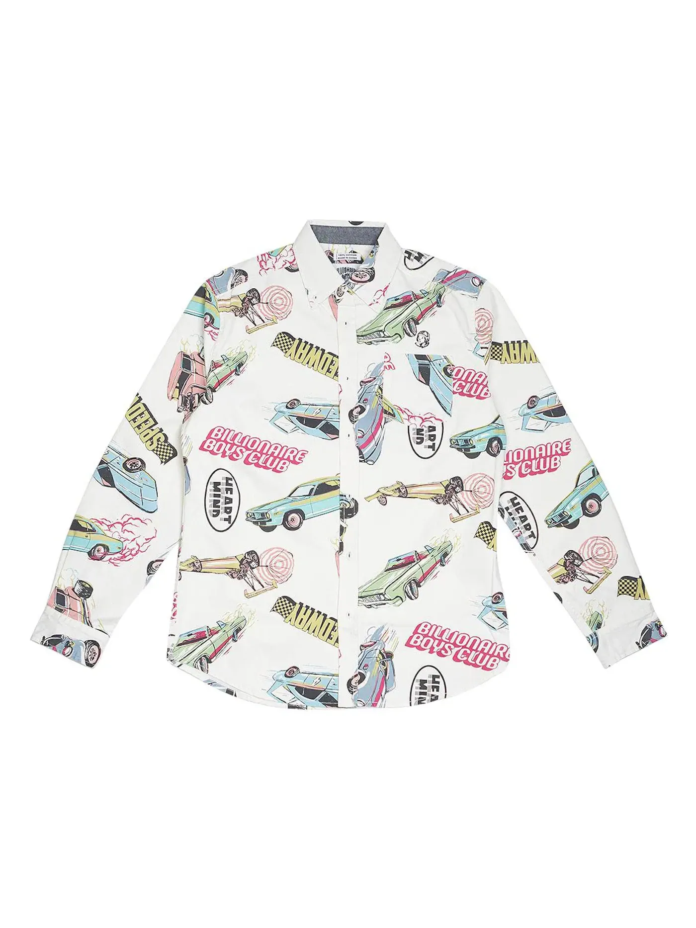 Мужская футболка с длинным рукавом L/S T-shirt Billionaire Boys Club — изображение 1 из 1, белый