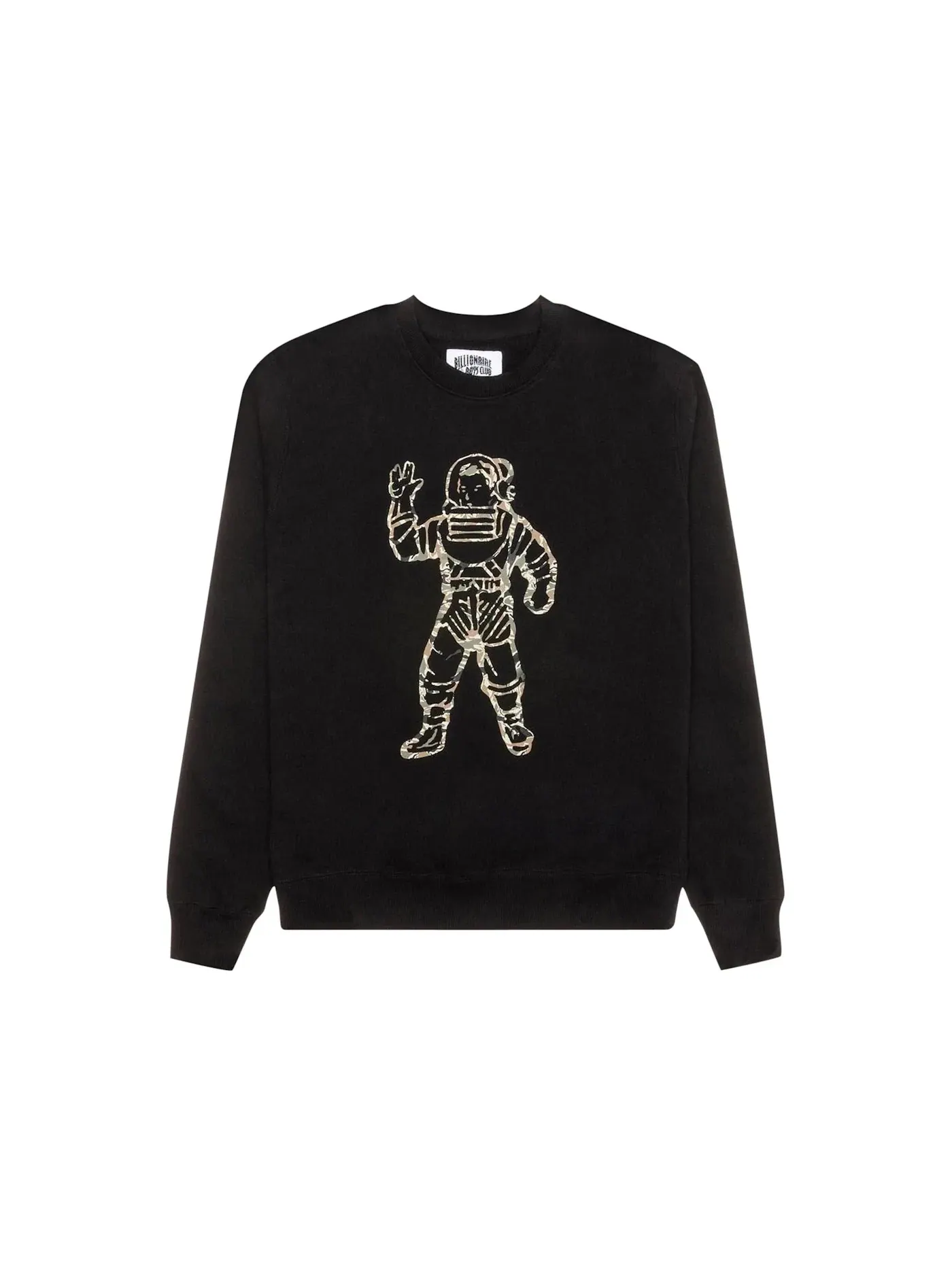 Мужской свитер с принтом Camo Astronaut Billionaire Boys Club — изображение 1 из 1, черный