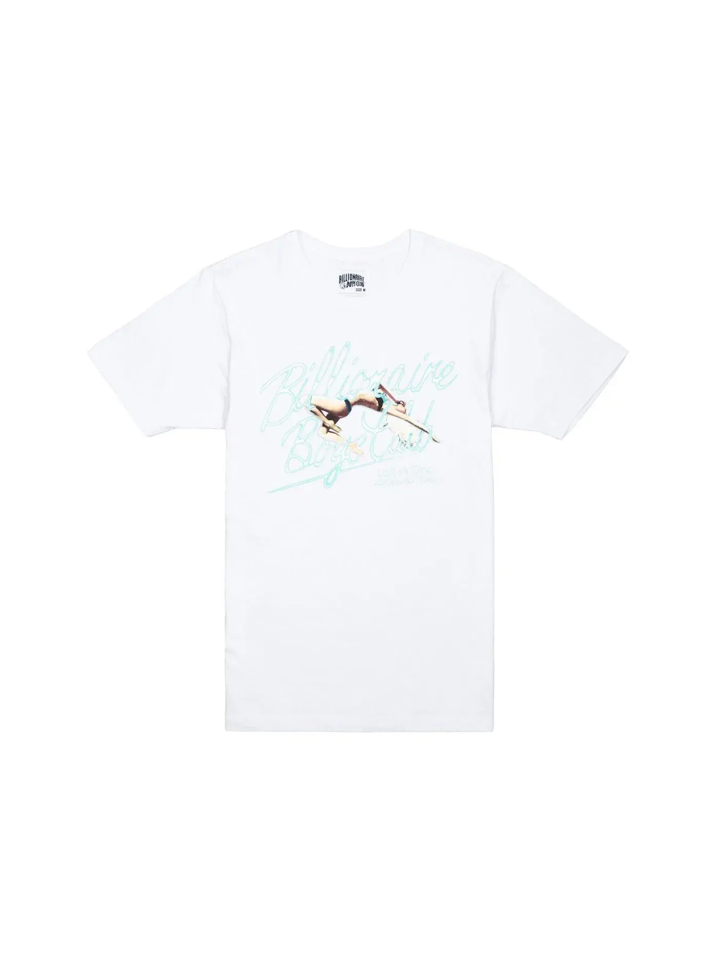 Мужская футболка с принтом Billionaire Boys Club Tee — изображение 1 из 1, белый