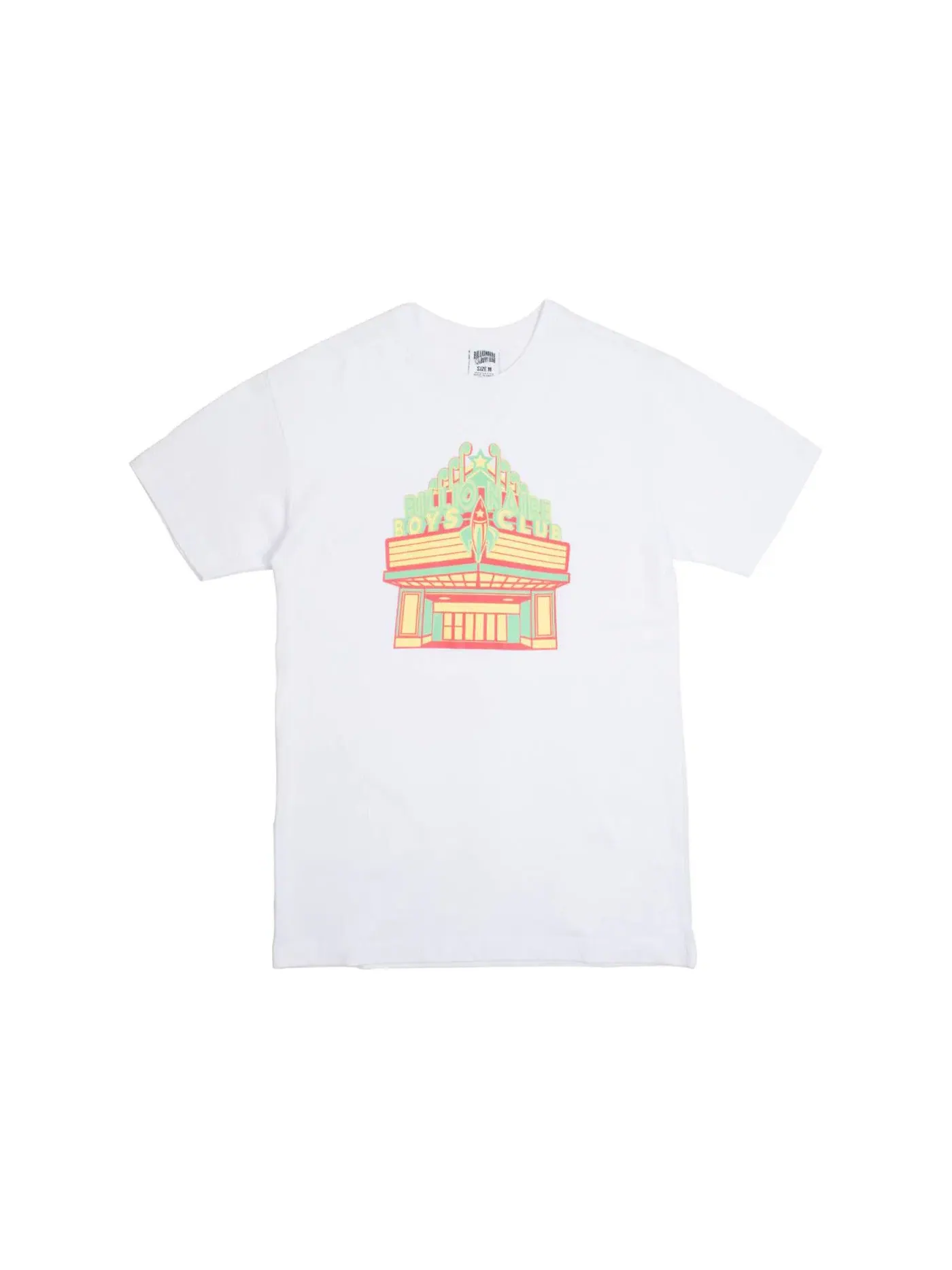 Мужская футболка с принтом Cinema Tee Billionaire Boys Club — изображение 1 из 1, белый