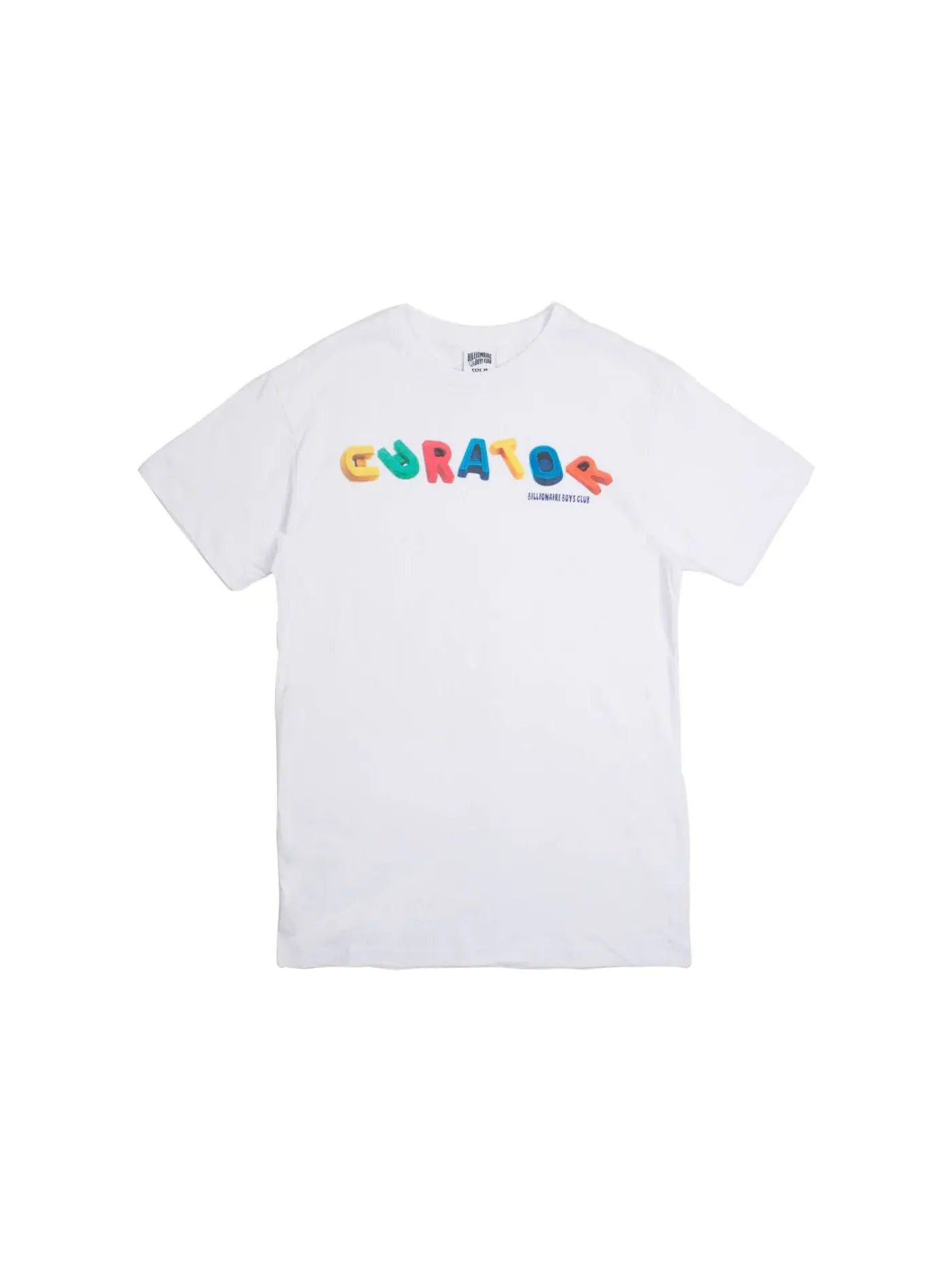 Мужская футболка с принтом Curator Tee Billionaire Boys Club — изображение 1 из 1, белый