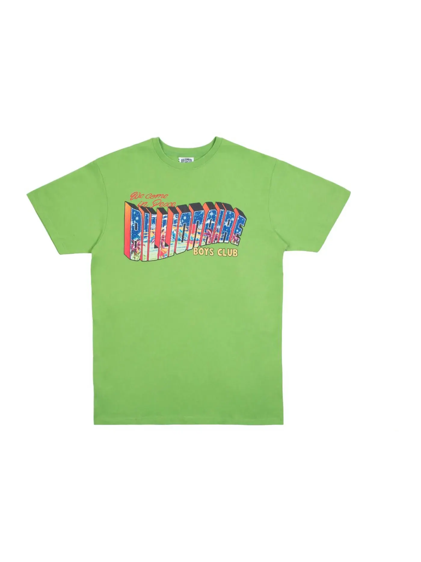 Мужская футболка с принтом Billionaire Boys Club Tee — изображение 1 из 1, зеленый