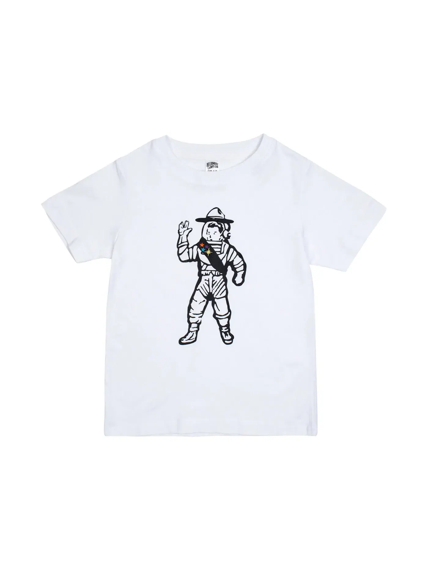 Детская футболка с принтом First Class Tee Billionaire Boys Club — изображение 1 из 1, белый