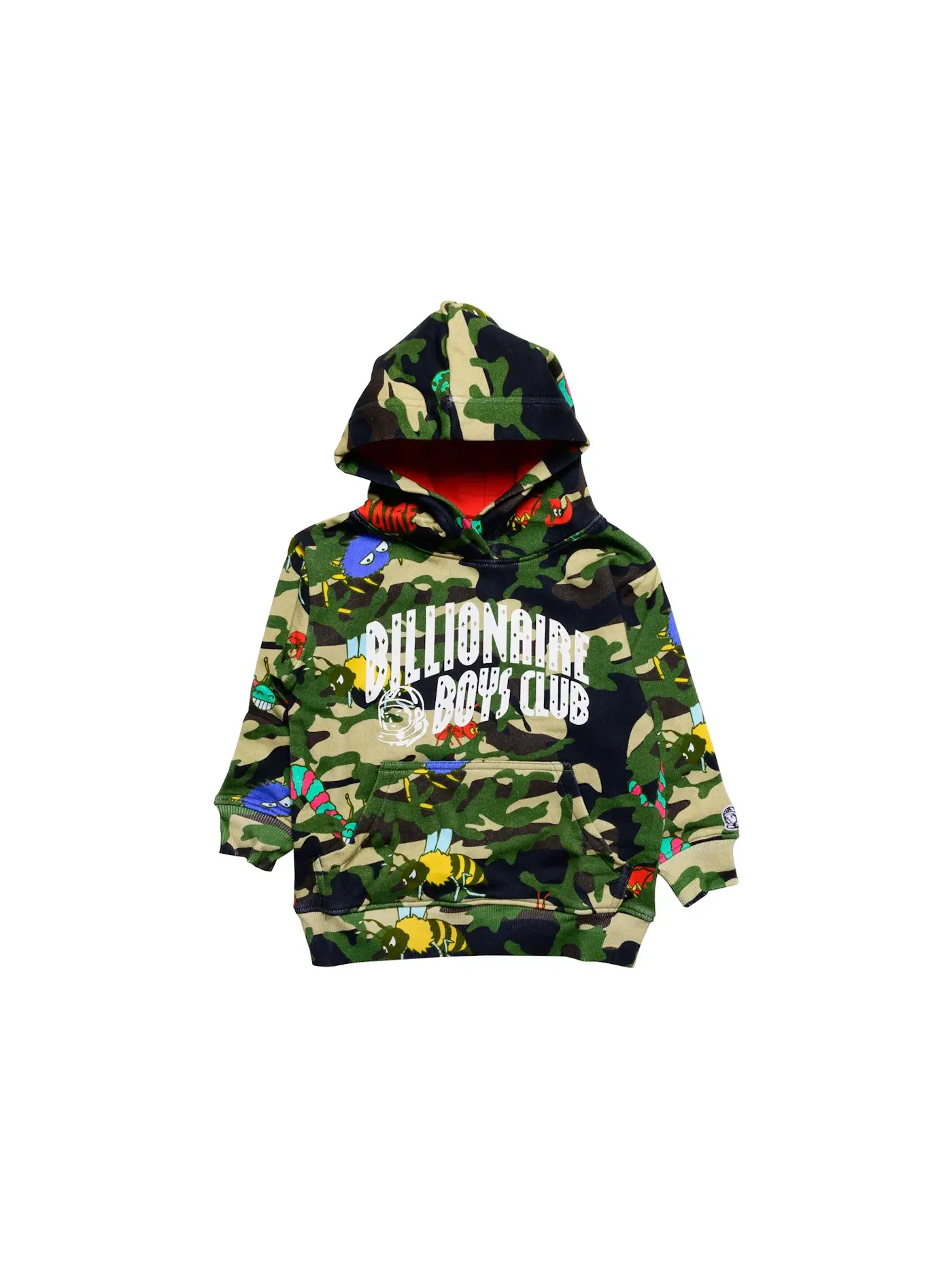 Детское худи с принтом Hoodie Billionaire Boys Club — изображение 1 из 1, красный