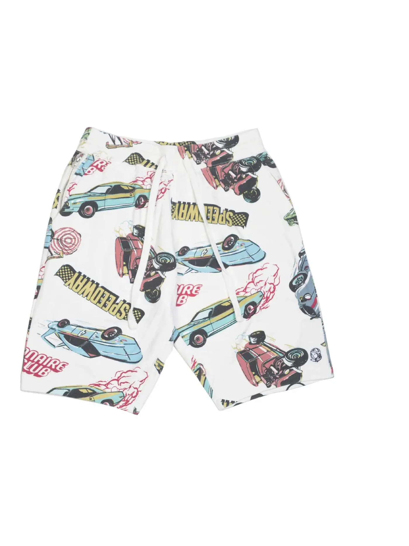 Мужские шорты с принтом Motorways Billionaire Boys Club — изображение 1 из 1, белый