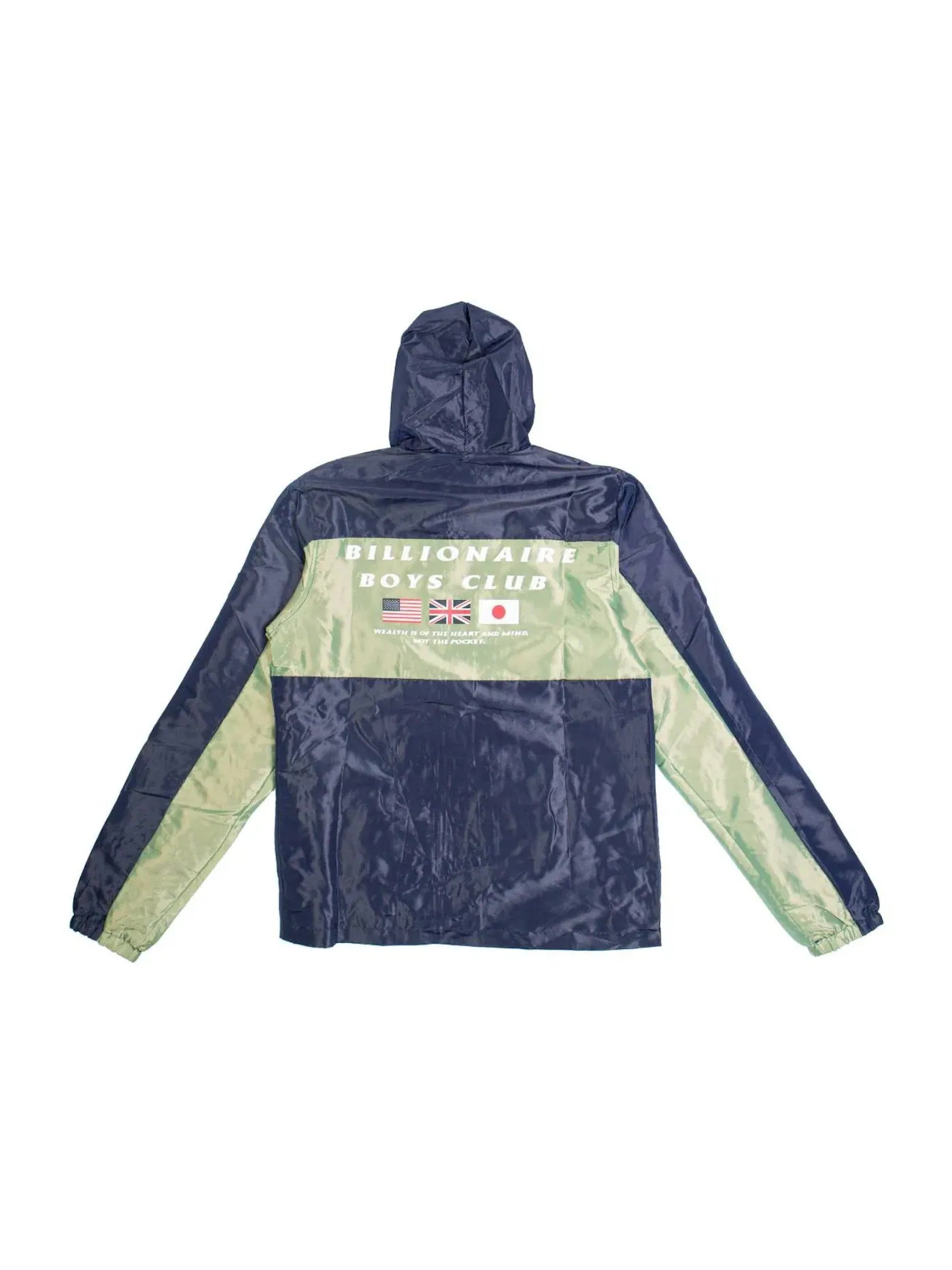 Мужская куртка с принтом Billionaire Boys Club Naro Jacket — изображение 2 из 3, синий/зеленый
