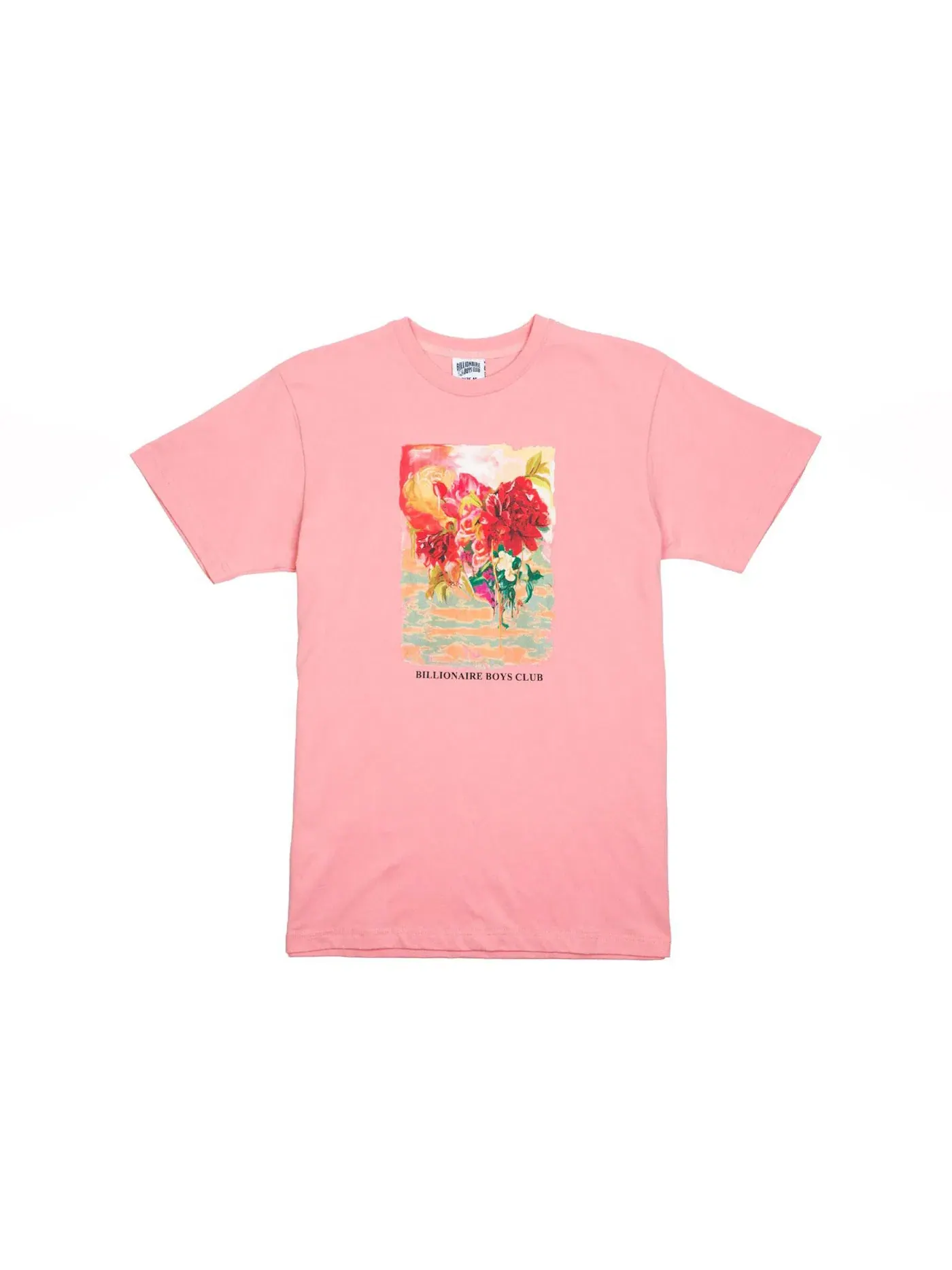 Мужская футболка с принтом Billionaire Boys Club Tee — изображение 1 из 1, розовый