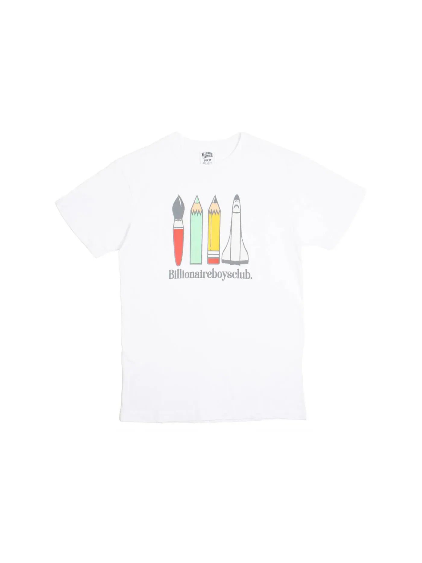 Мужская футболка хлопковая Tee Billionaire Boys Club — изображение 1 из 1, белый